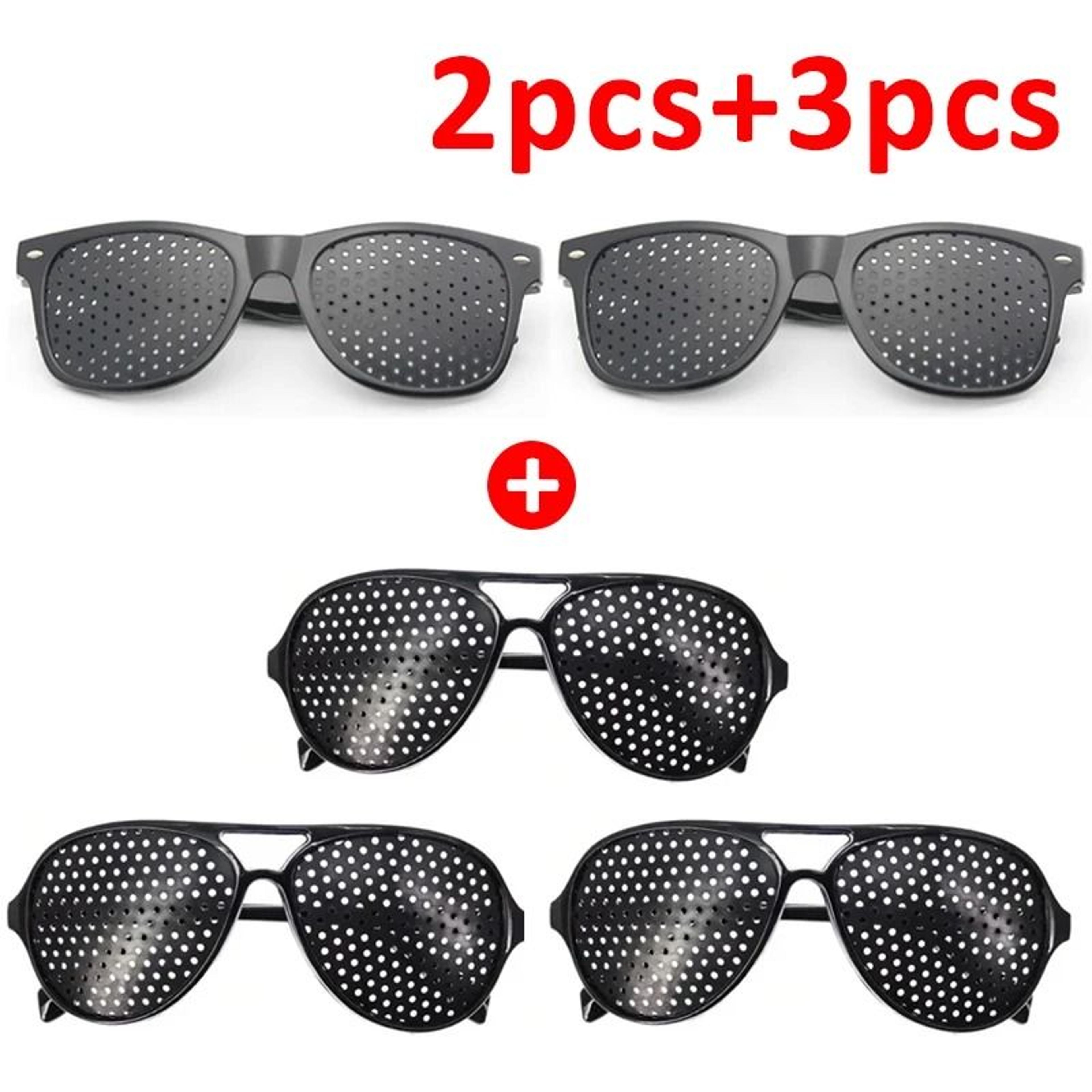 Pinhole Vision Correction Glasses For Eye Strain Relief And Focus Training 7