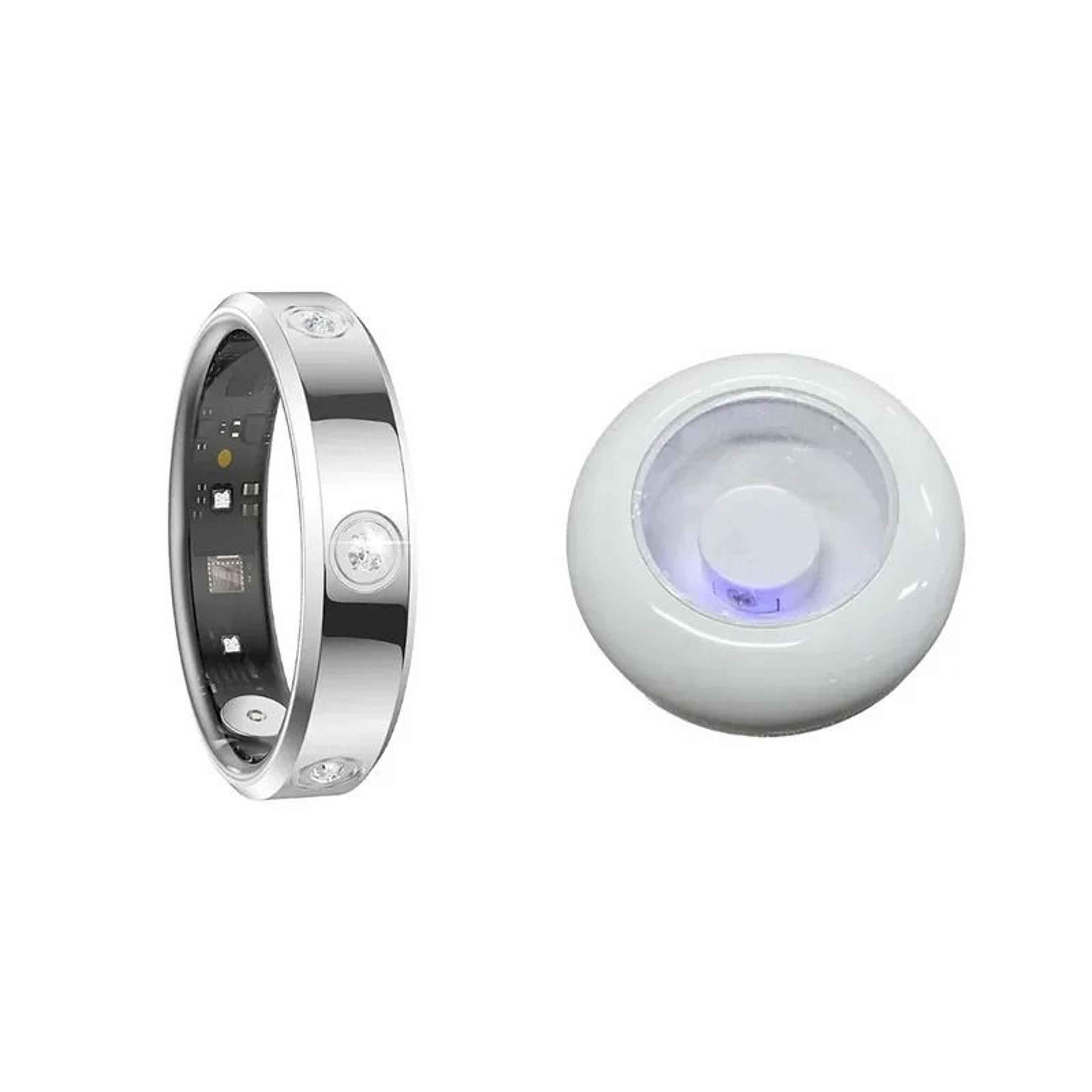 Slim Smart Ring Health Monitor With Heart Rate Sleep Tracking Waterproof Design 4
