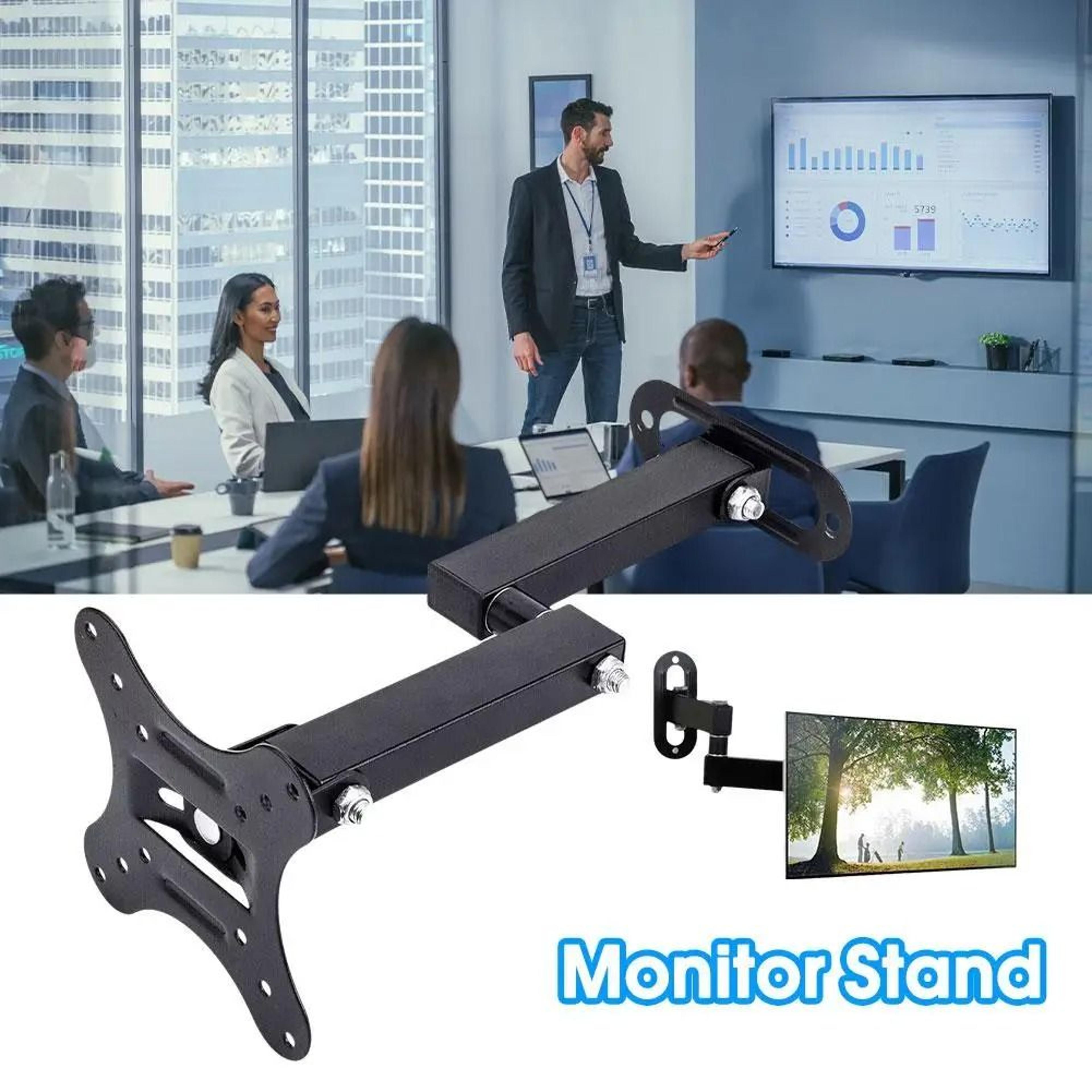 Adjustable TV Wall Mount Bracket For 10 To 27 Inch LCD LED Monitor 4