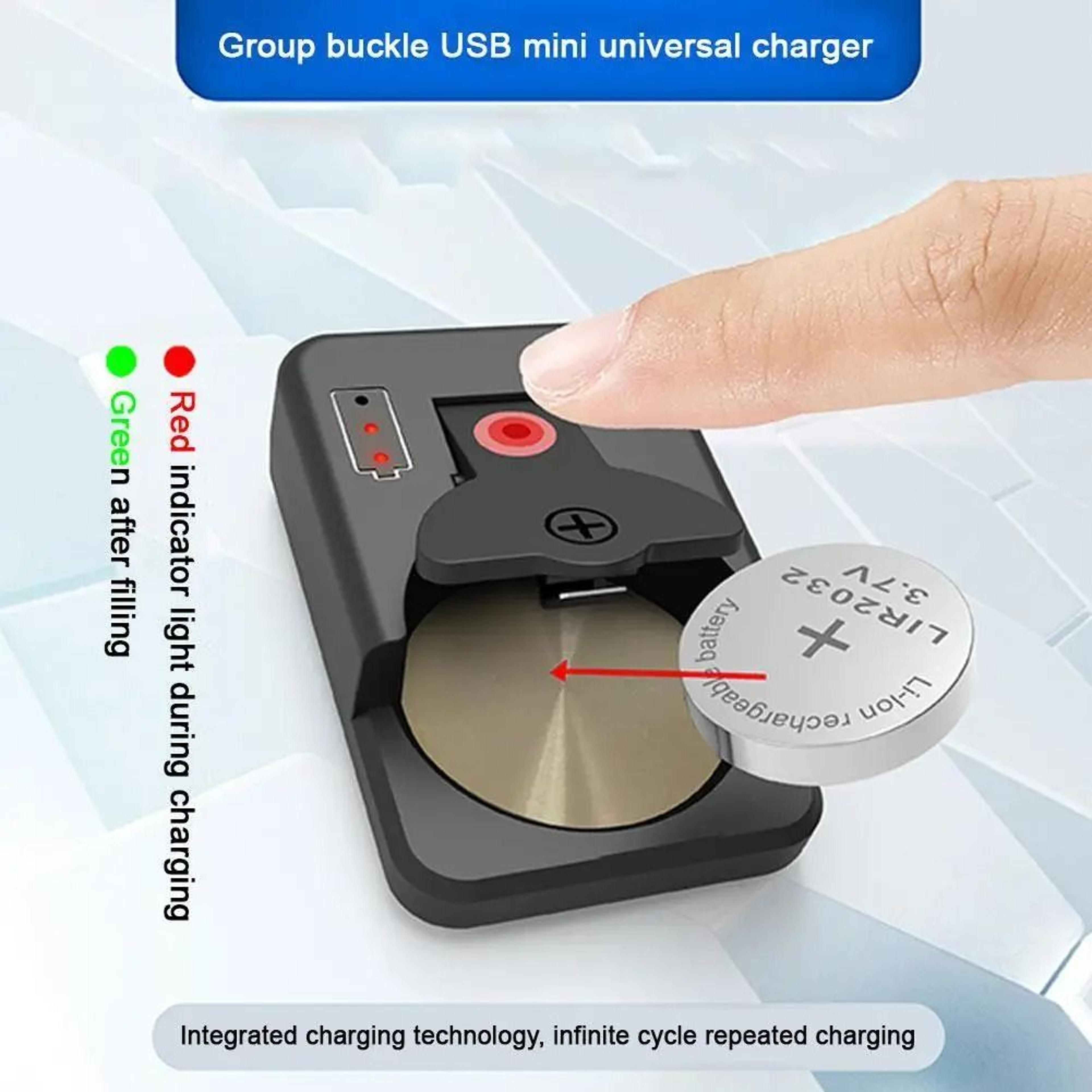 USB C Rechargeable Coin Battery LIR2032 Button Cell Replacement 7