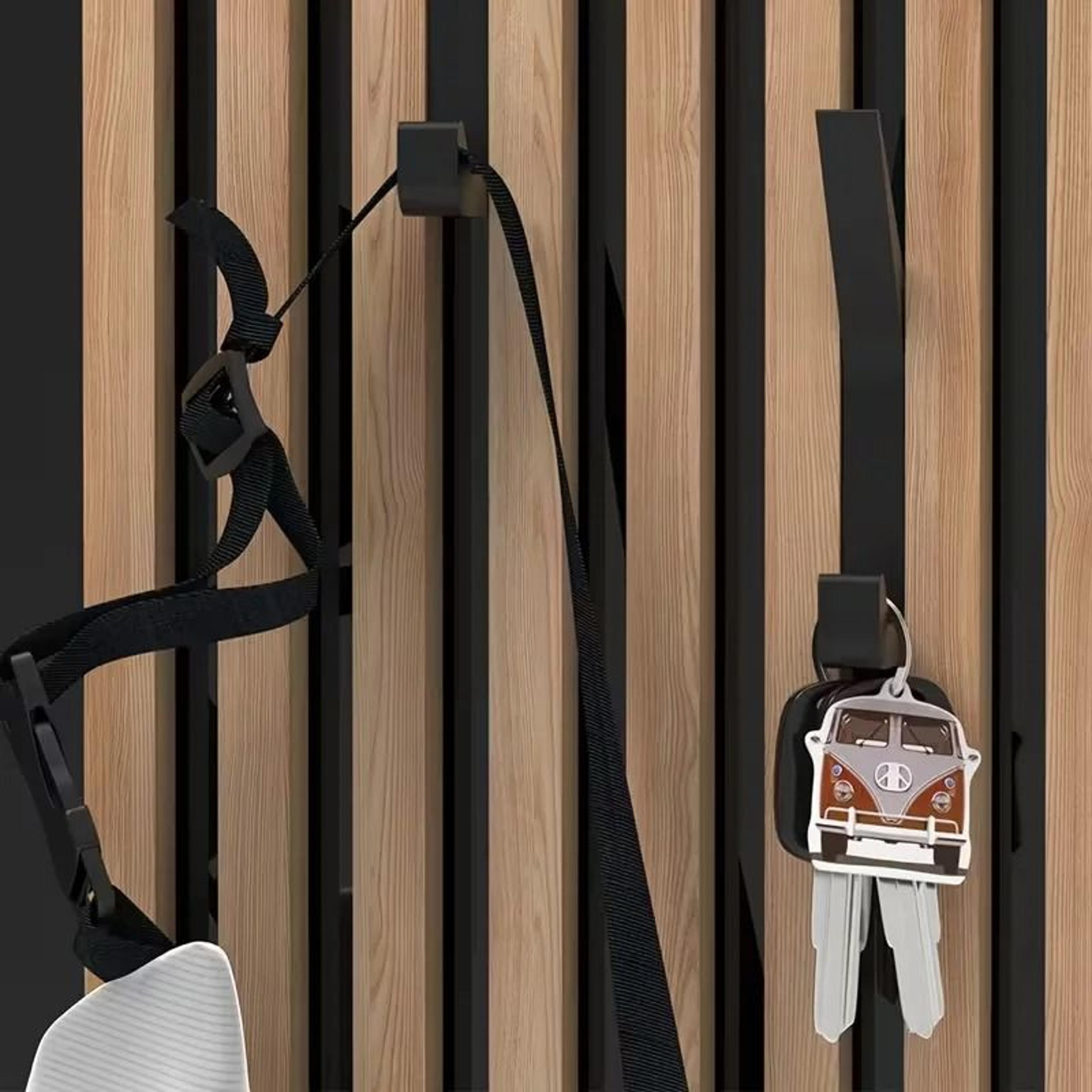 3 Piece Acoustic Panel Hooks No Drill Soundproof Panel Mounting Hangers 4