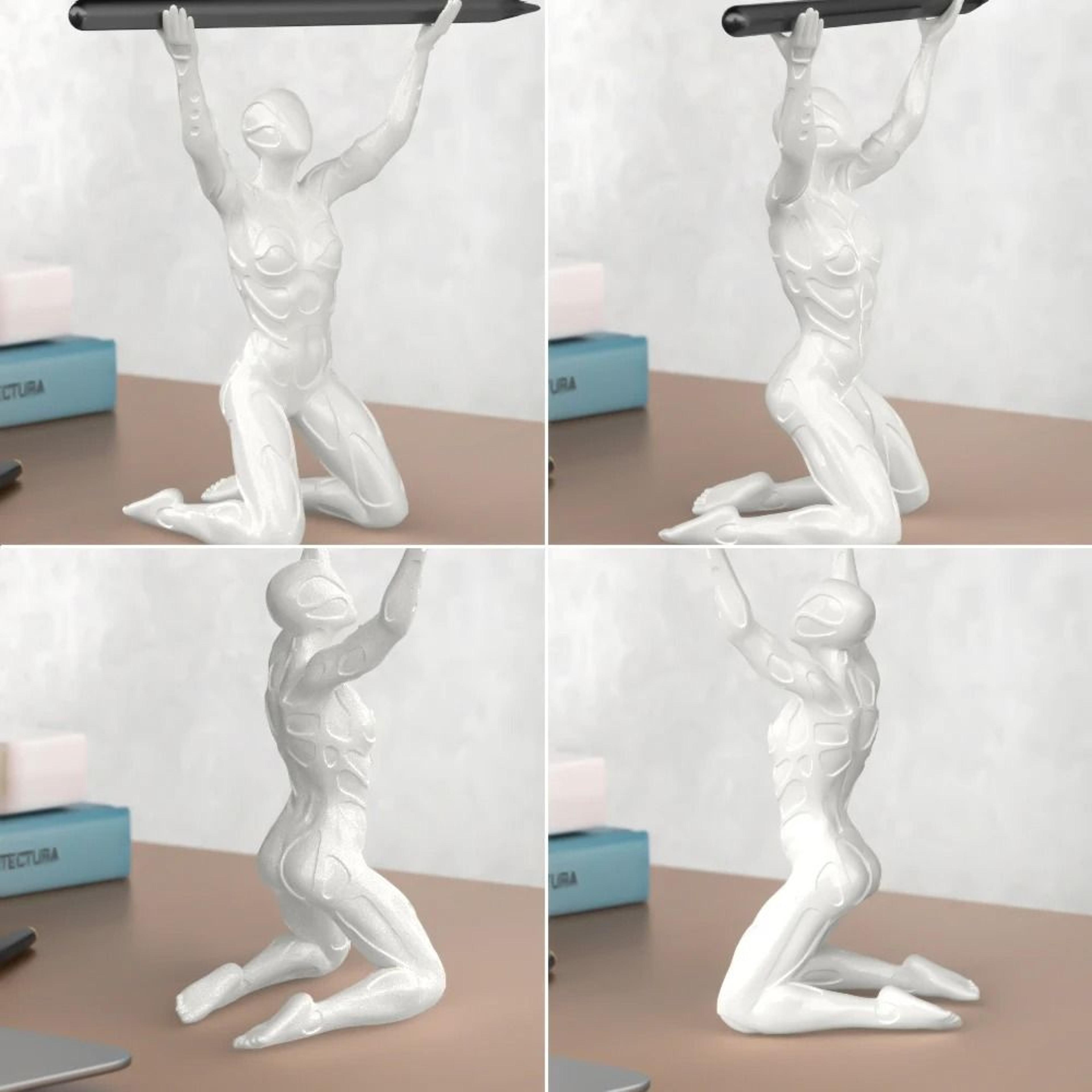 Funny King Pen Holder Creative Desktop Organizer Novelty Desk Decoration 4