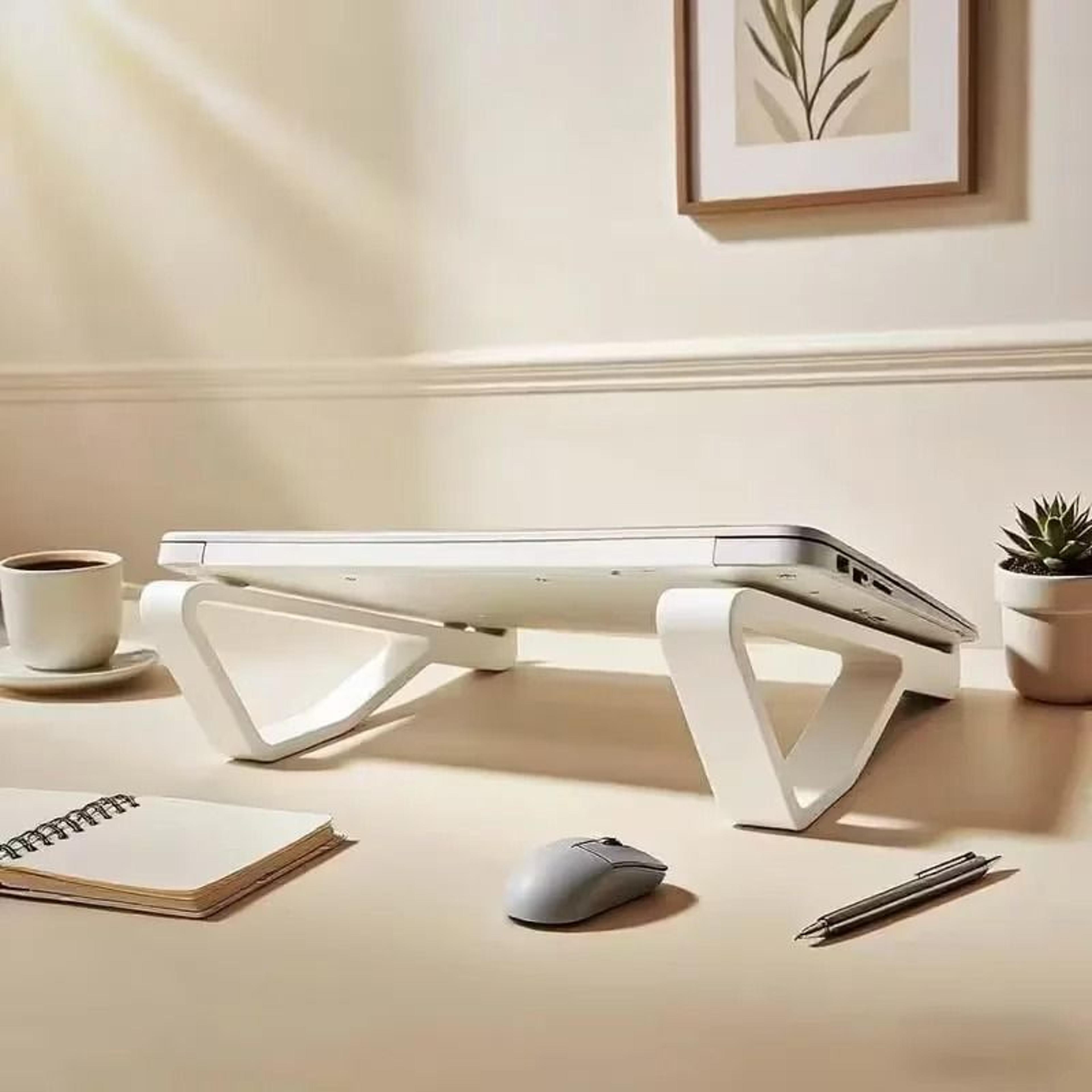 Ergonomic Adjustable Laptop Stand Portable Height Adjustable Stand For MacBook And PC 2