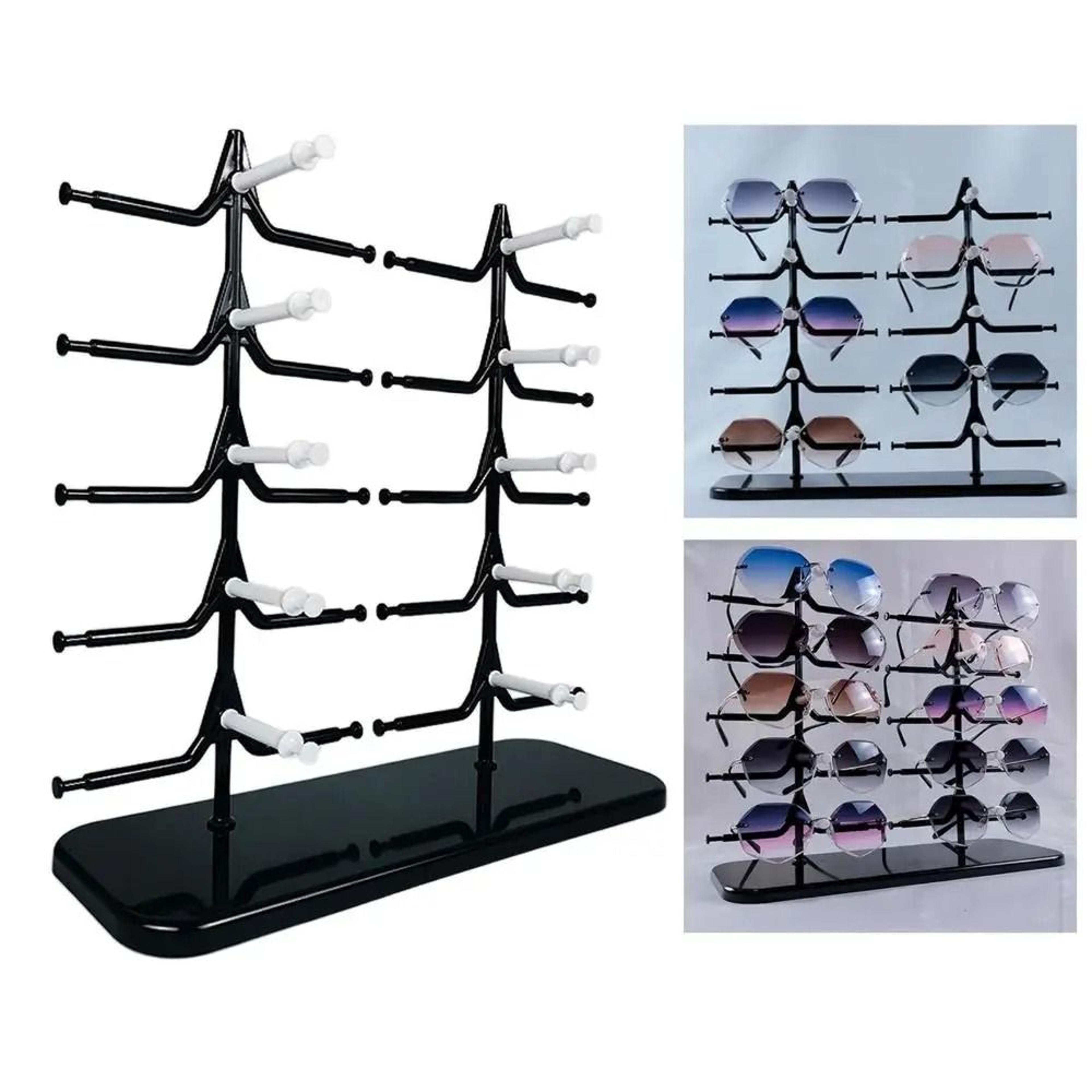 Space Saving Glasses Display Stand Multi Layer Sunglasses Organizer Rack For Eyewear Storage 8