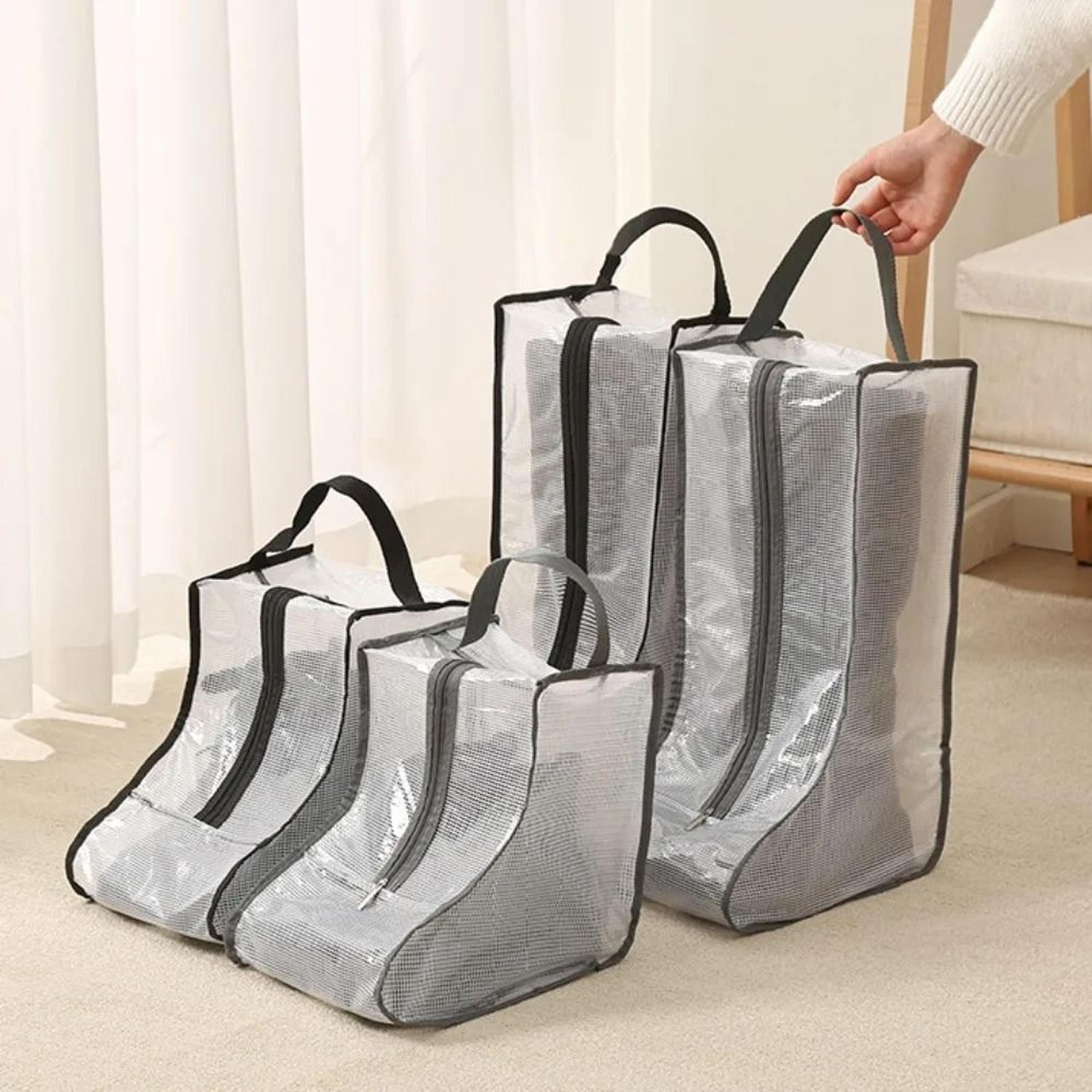 waterproof boot storage bag portable shoe organizer bag for travel and home