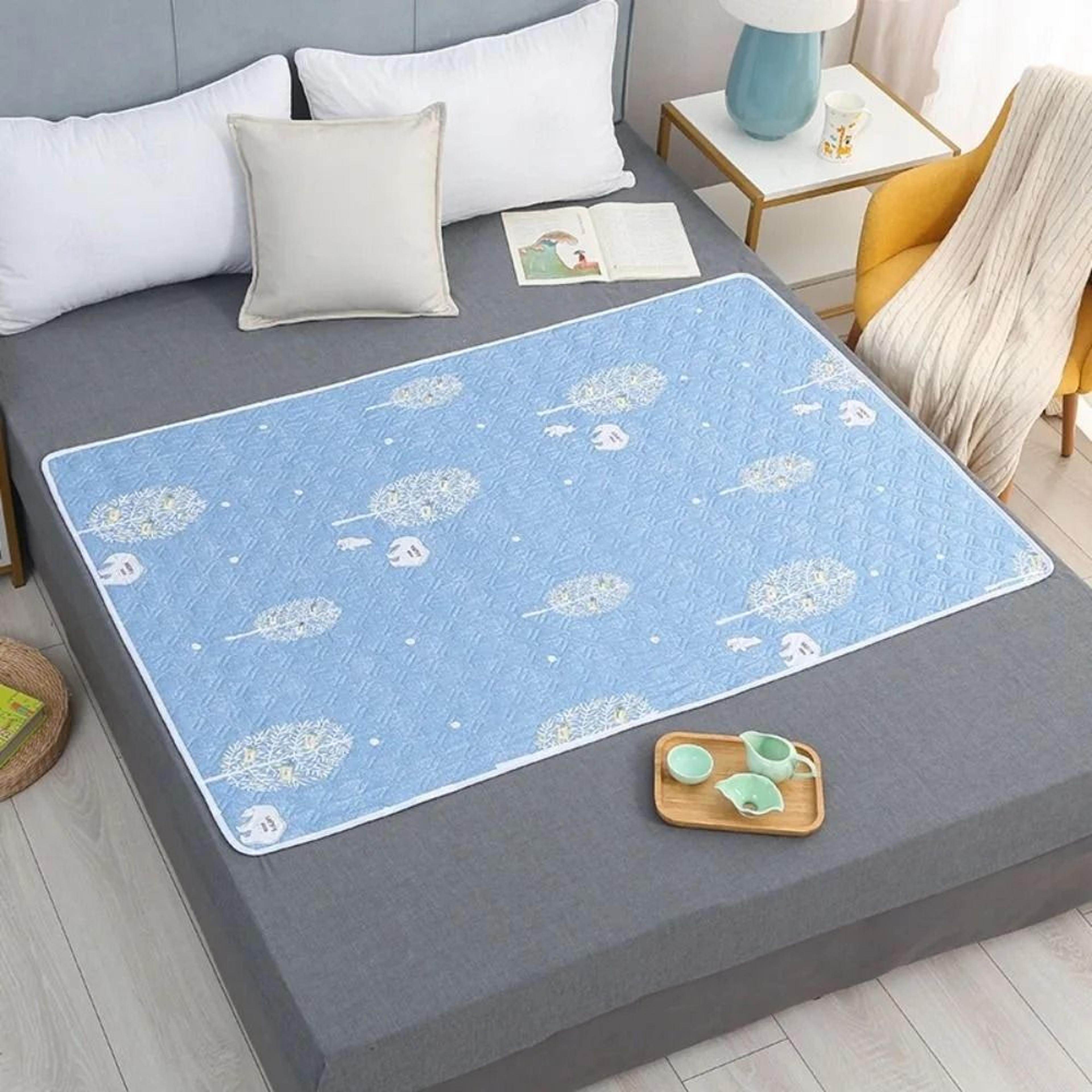 Reusable Waterproof Bed Pad Washable Underpads Soft Leakproof Mattress Protector 2