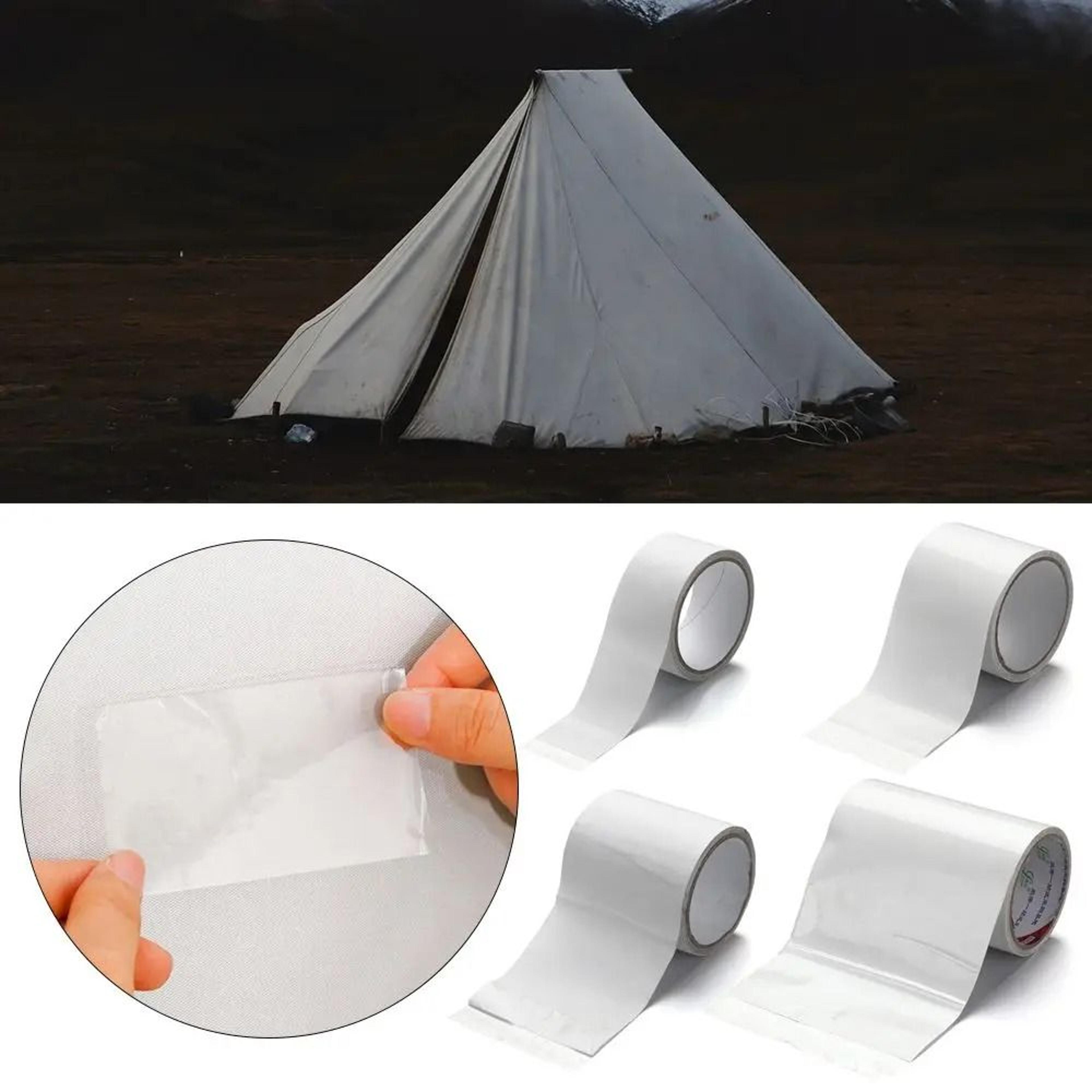 heavy duty tent repair tape waterproof invisible camping patch adhesive