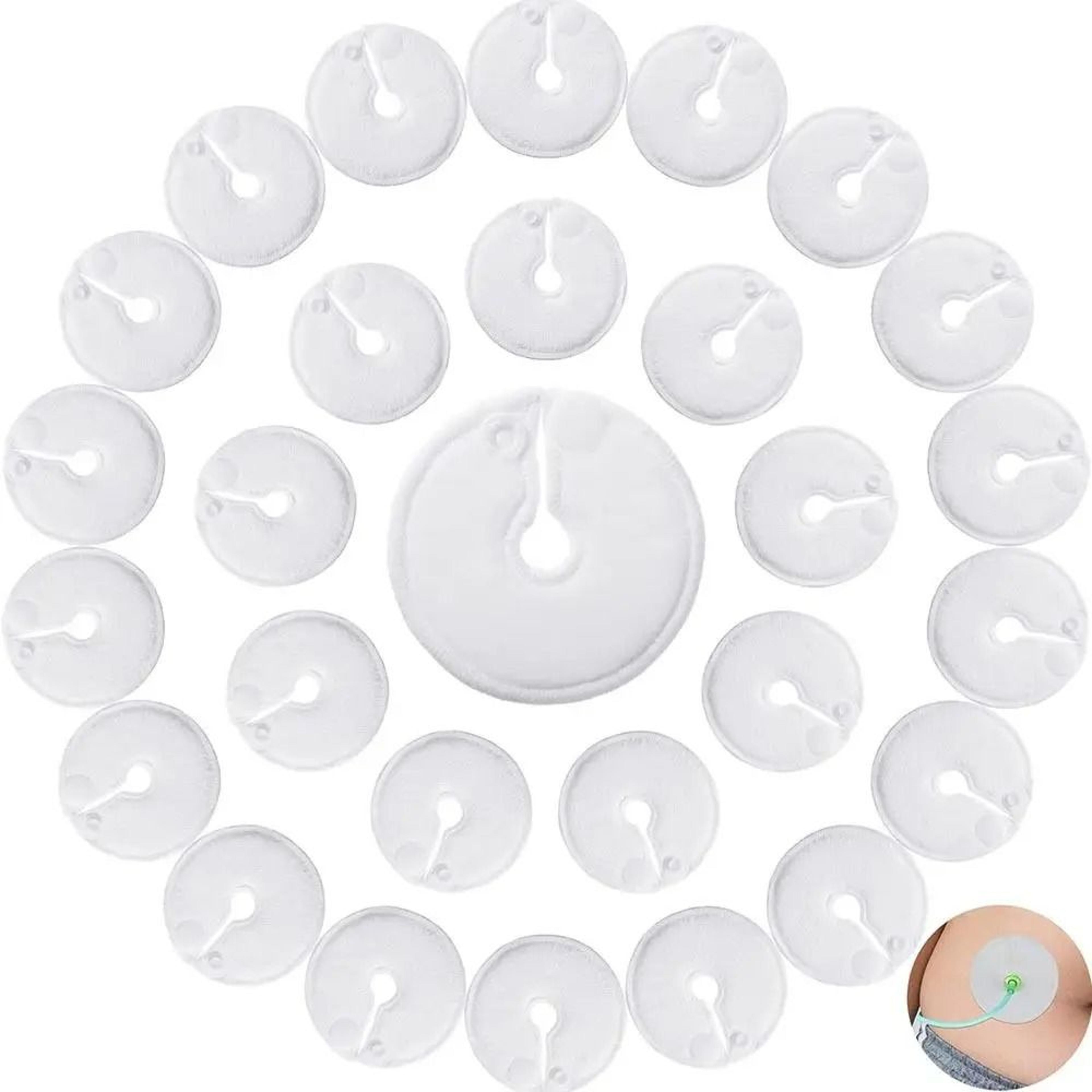 5 pack g tube pads soft feeding tube covers abdominal button pads accessories