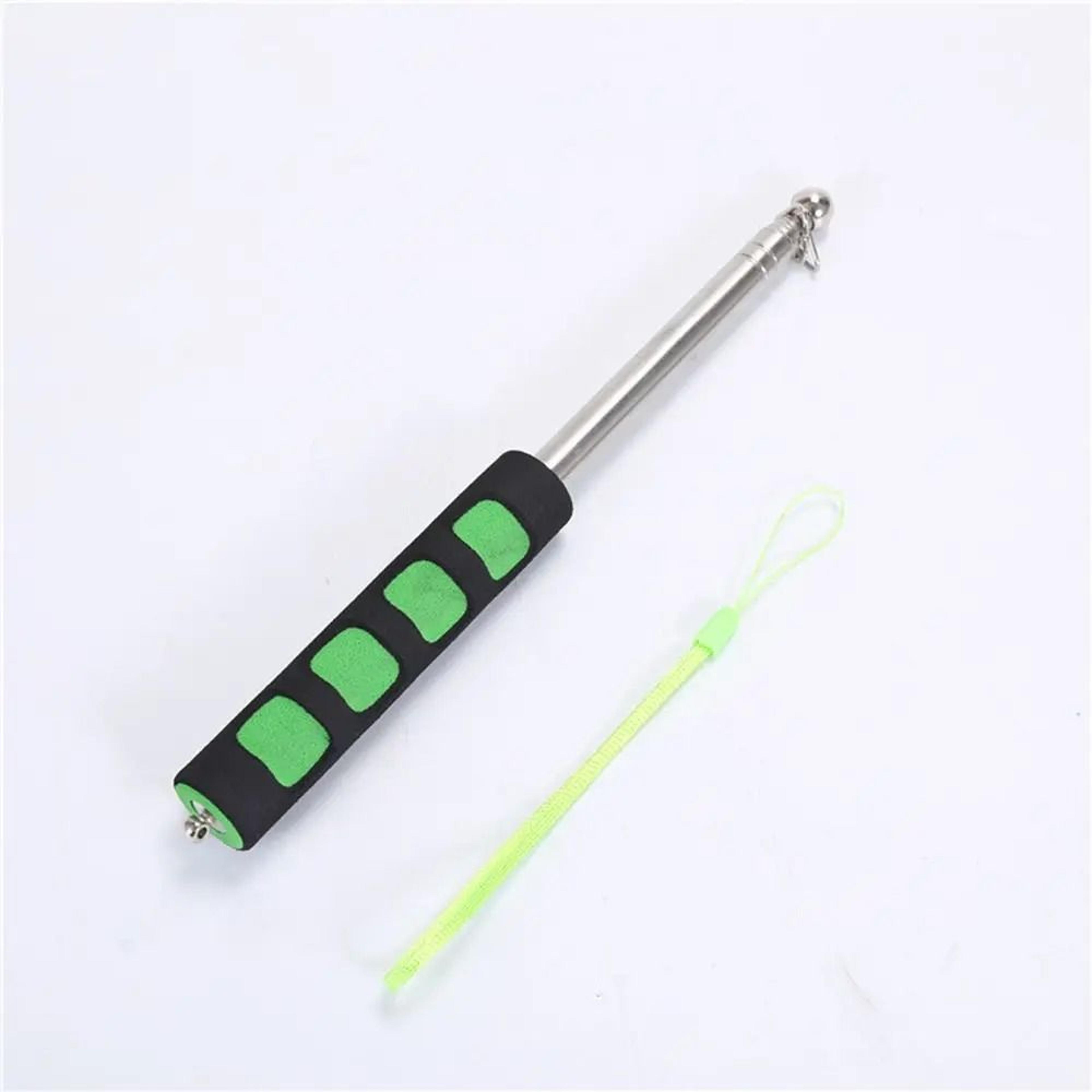 Telescopic Flagpole Stainless Steel Extendable Pointer Stick For Teaching And Tours 2