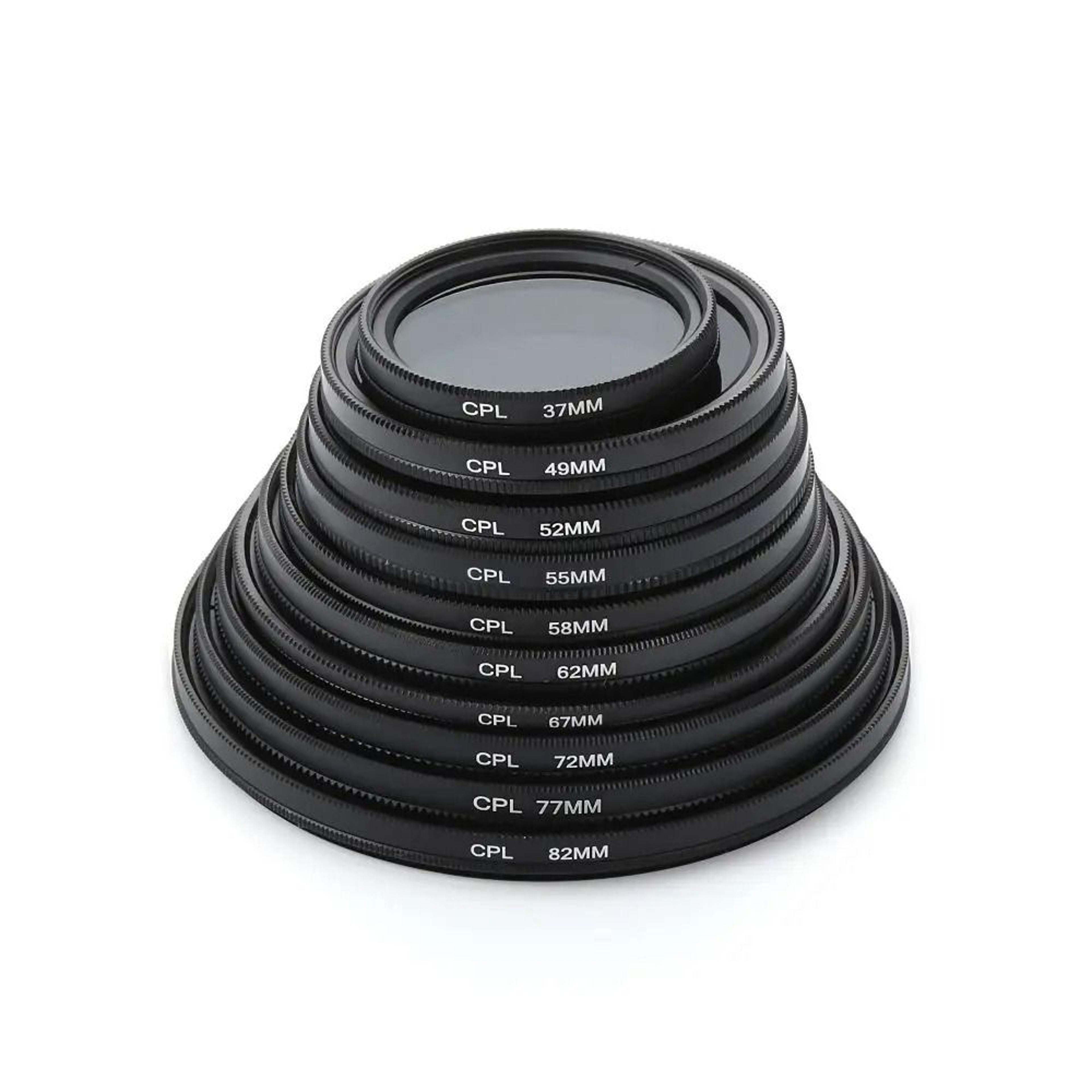 CPL Lens Filter Polarizing Camera Filter For DSLR Anti Glare Circular Polarizer 0