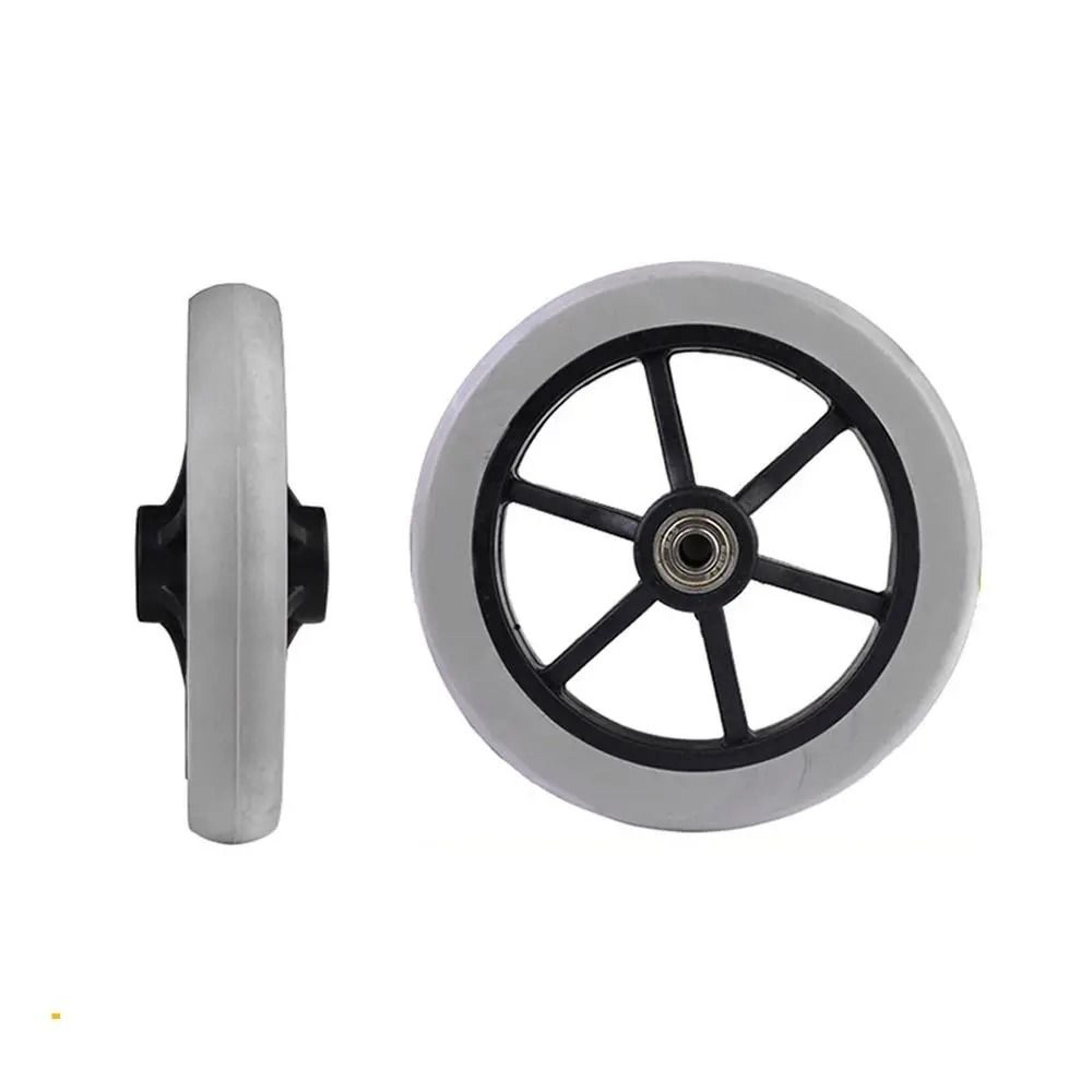 Heavy Duty Wheelchair Caster Wheel Solid Tire Front Wheel Replacement 10