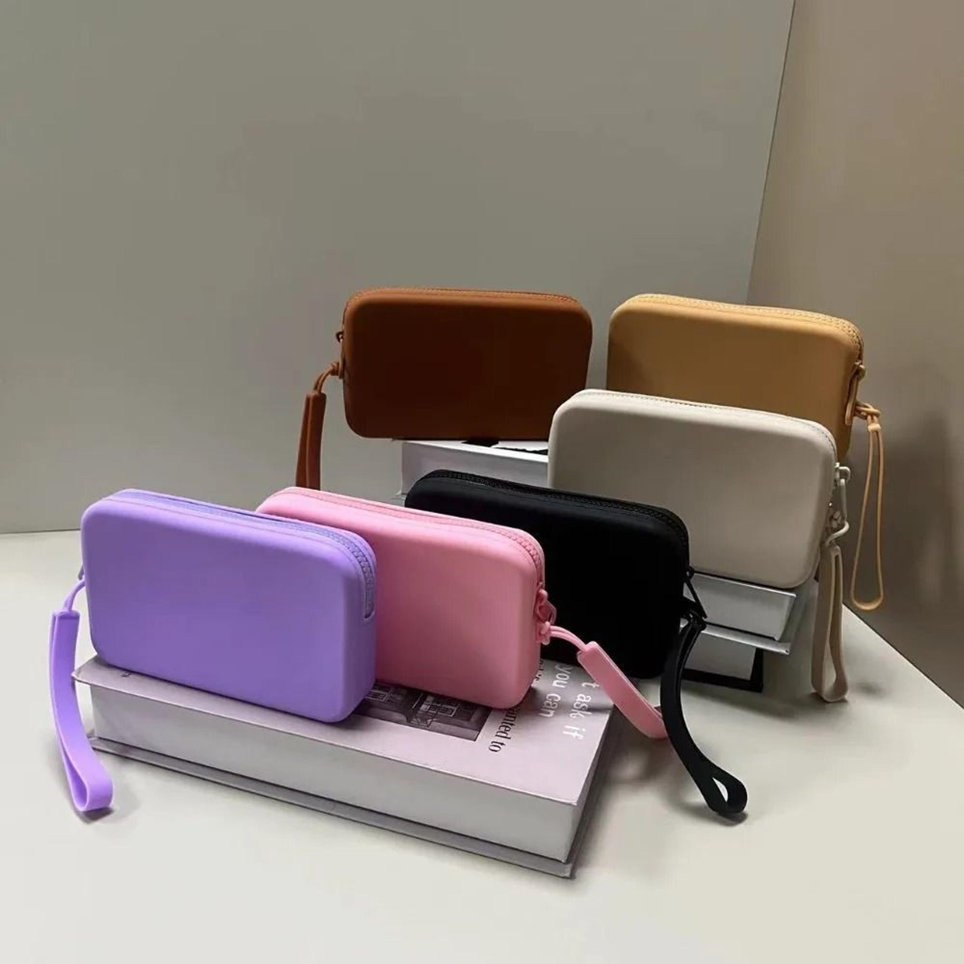 Silicone Wallet Pouch Compact Coin Purse Multi Function Storage Bag 10