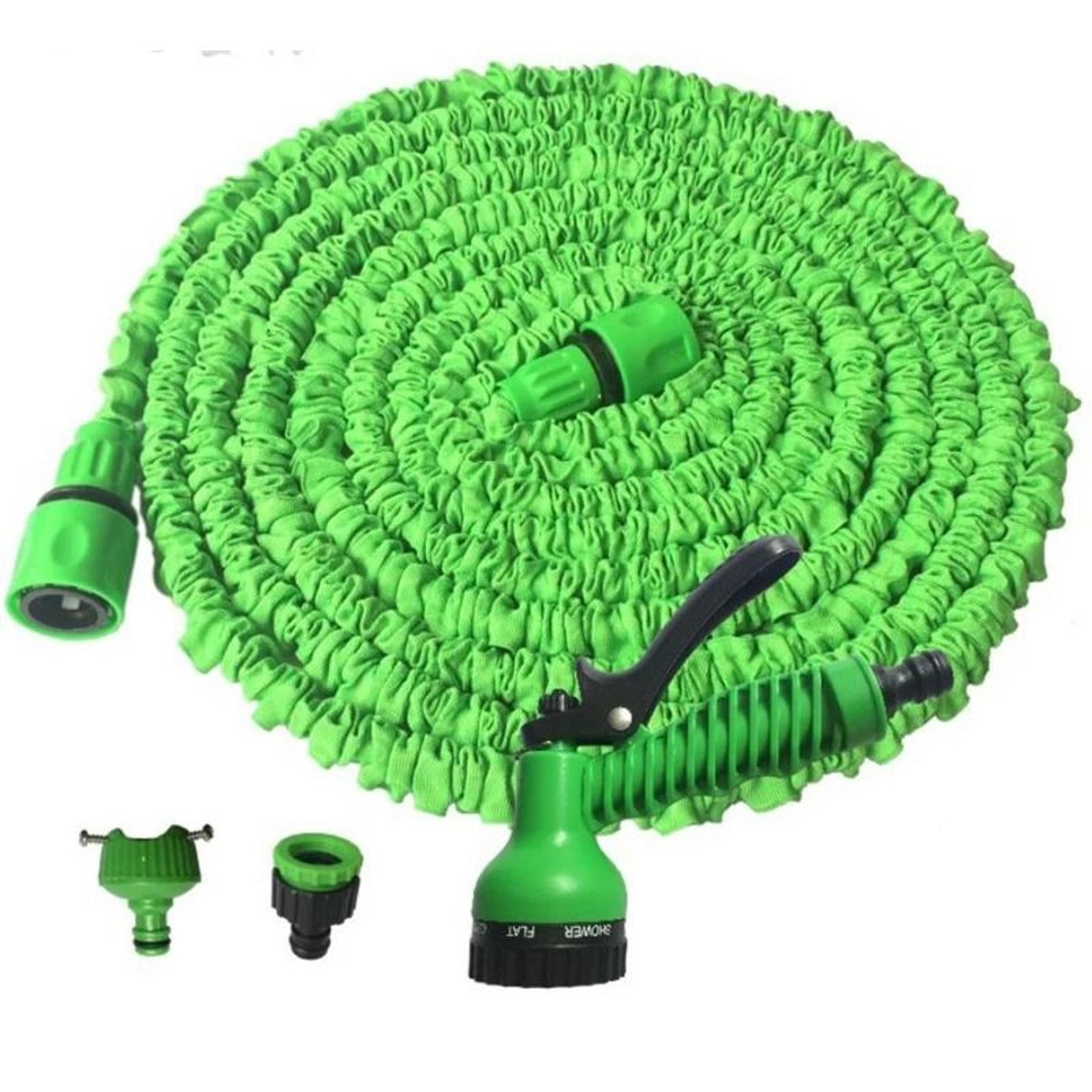 expandable garden hose with high pressure spray gun flexible telescopic water hose