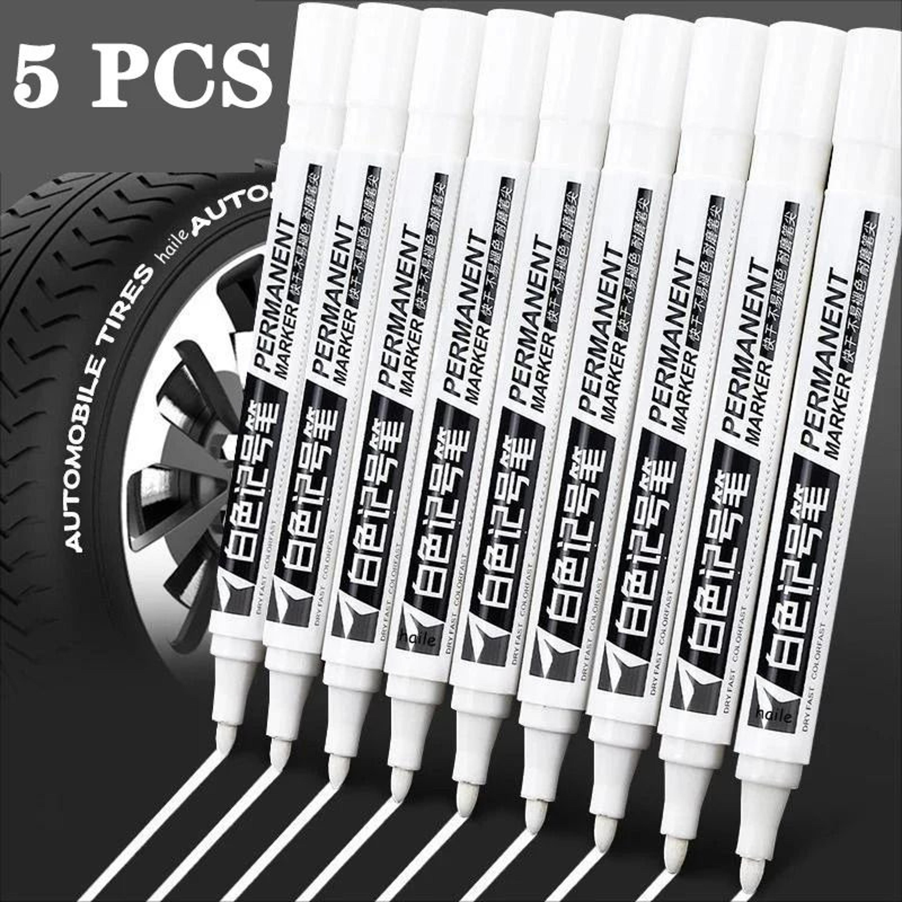 White Gel Pen Marker Set Waterproof Paint Markers For Art Craft And DIY 11