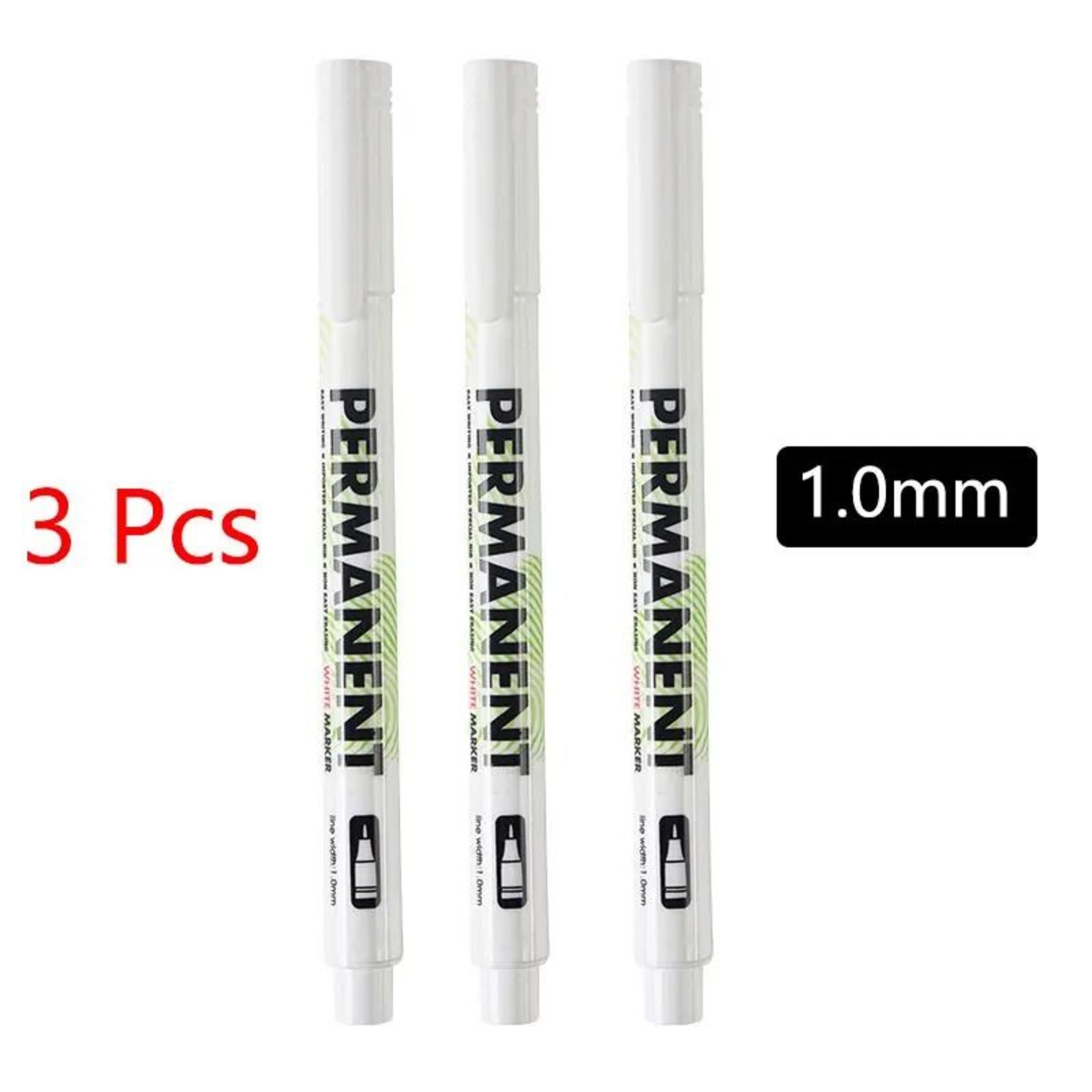 White Gel Pen Marker Set Waterproof Paint Markers For Art Craft And DIY 4