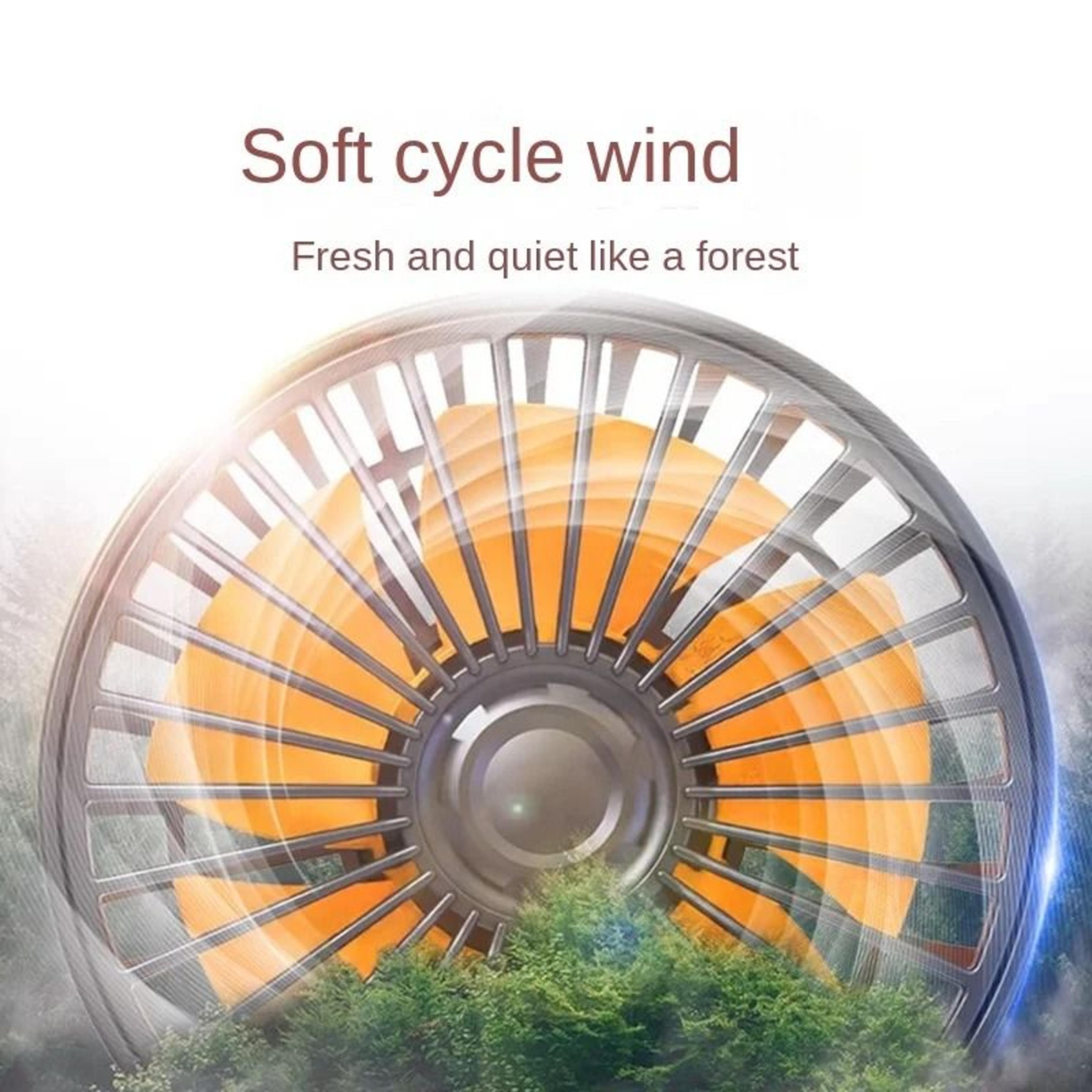 Triple Head Car Fan 360 Adjustable USB 12V Cooling Fan Silent Air Circulator 9