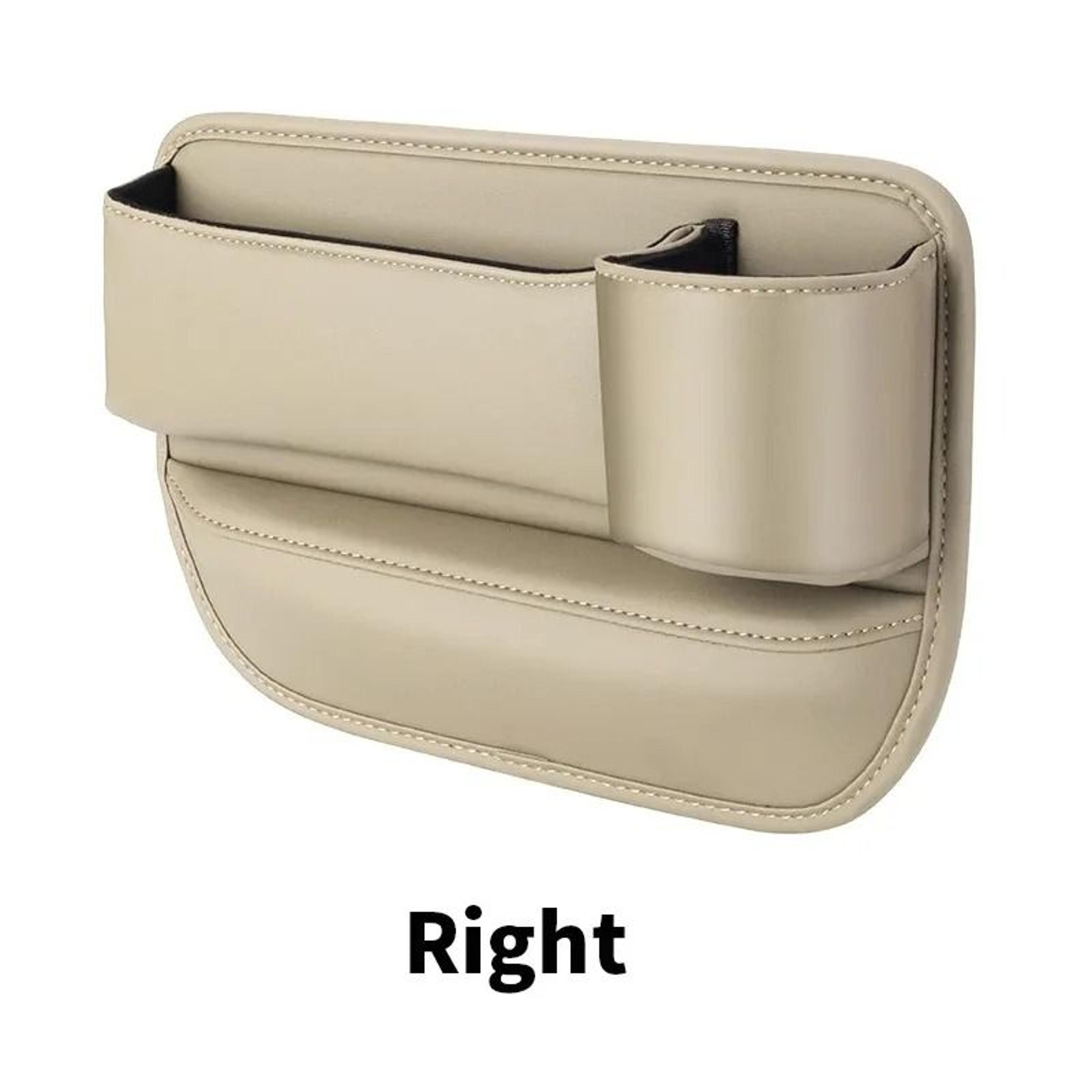 Universal Car Seat Storage Box With Cup Holder Phone Holder And Wallet Organizer 6