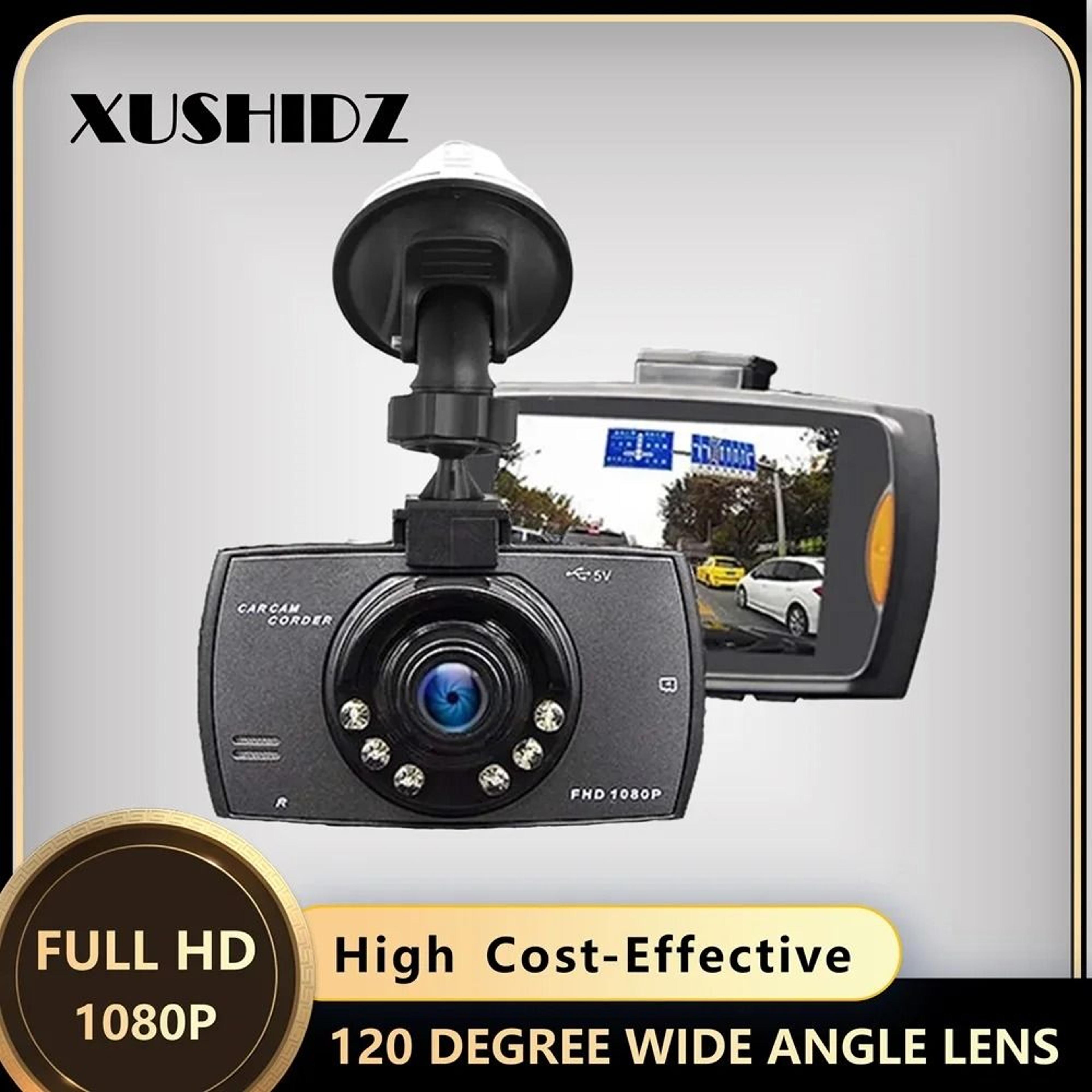 xushidz 1080p dash camera night vision car dvr recorder