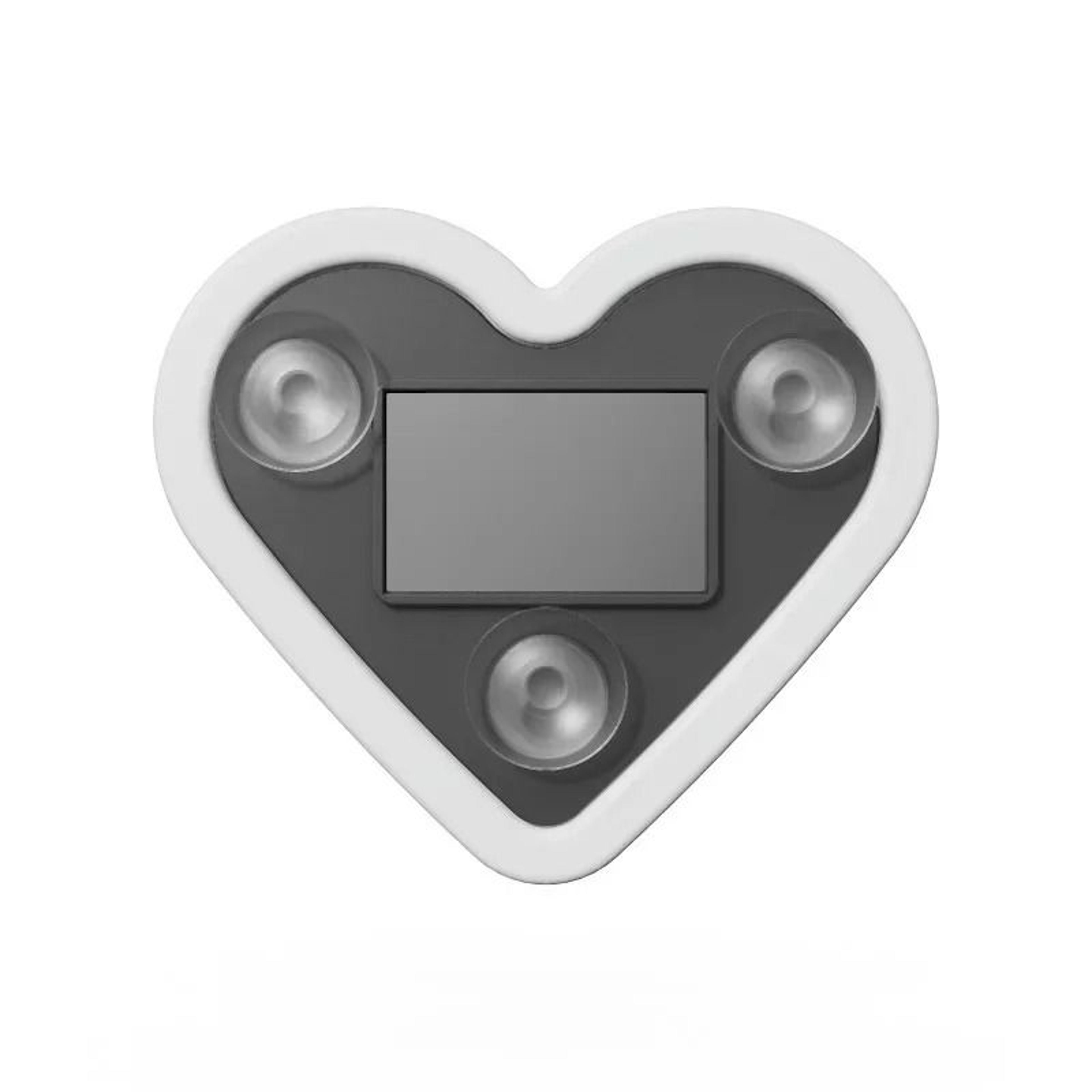 Solar LED Heart Neon Car Window Ambient Light Decoration 0