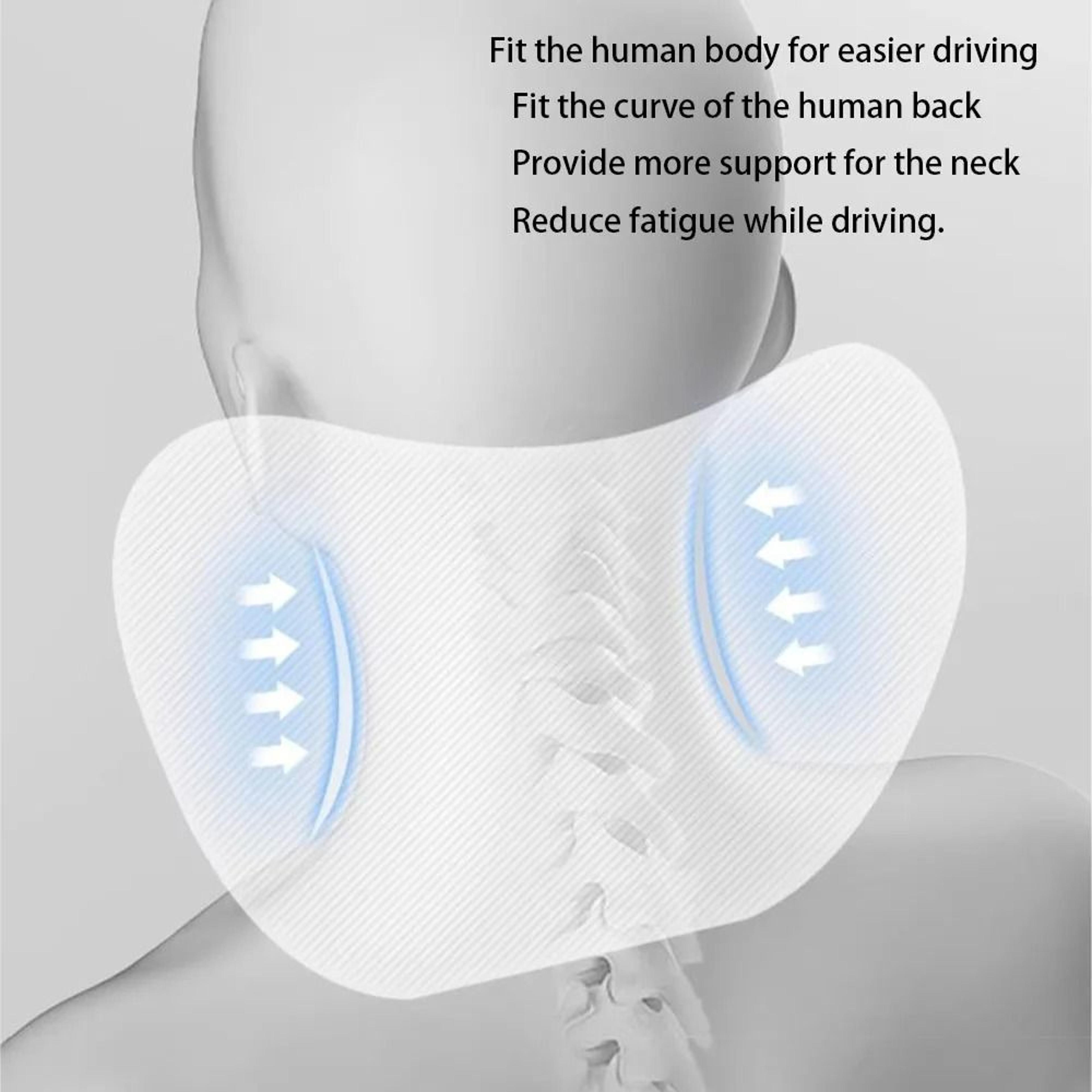Universal Car Lumbar Support Pillow And Neck Cushion Set 14