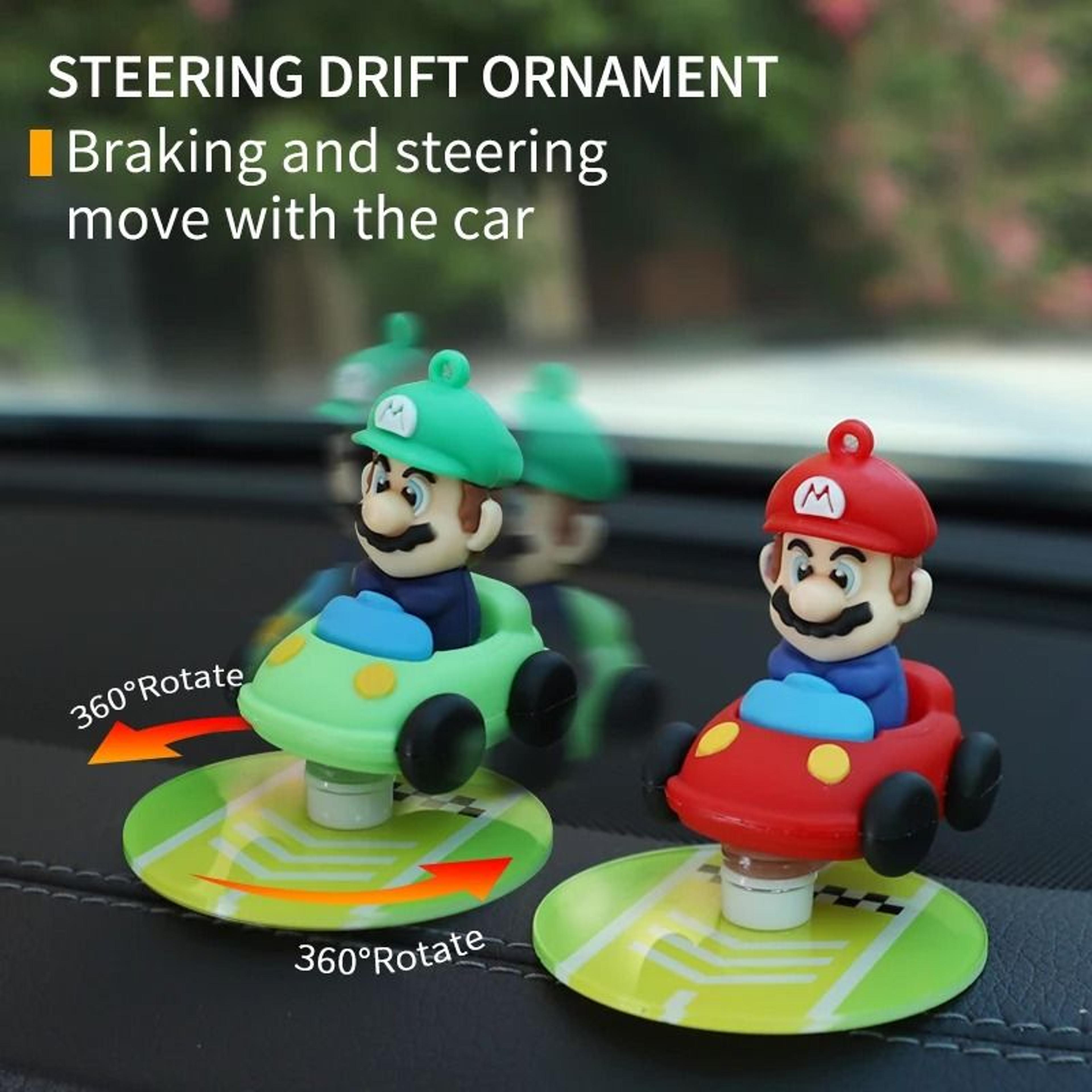 drift tail swing rotating car ornament dashboard decoration toy