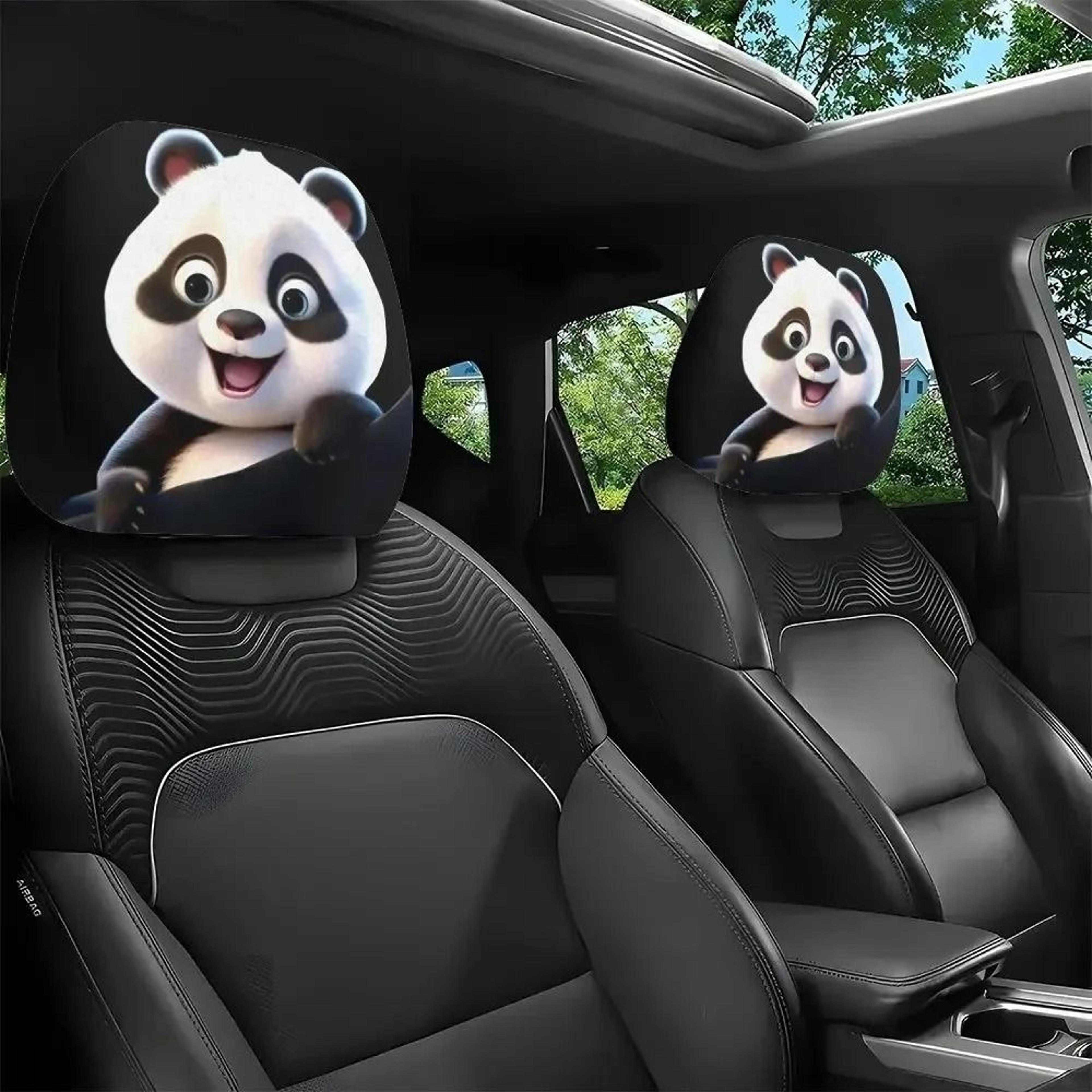 Universal Breathable Car Headrest Cover Set 4