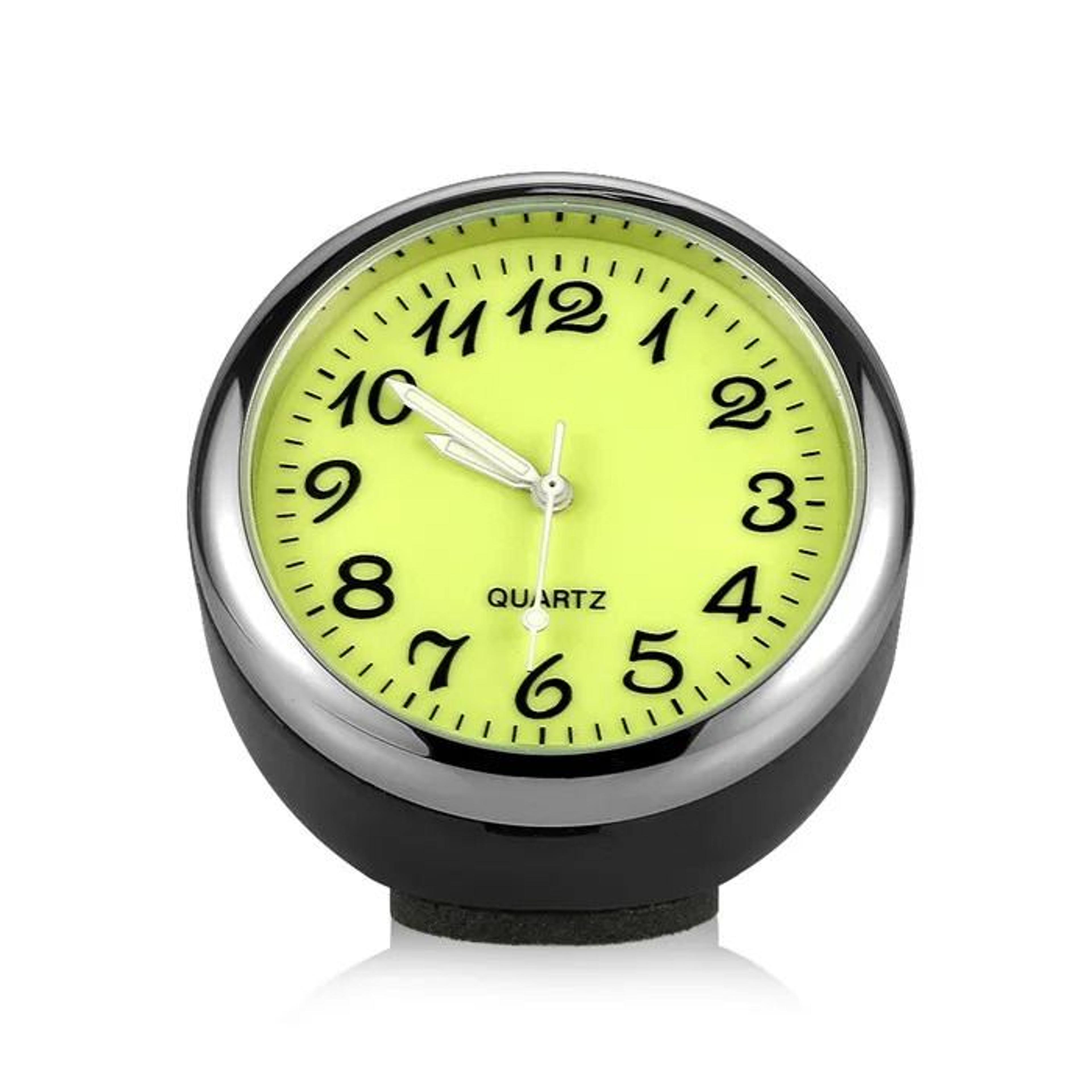 Luminous Car Dashboard Clock Thermometer Hygrometer Ornament 2