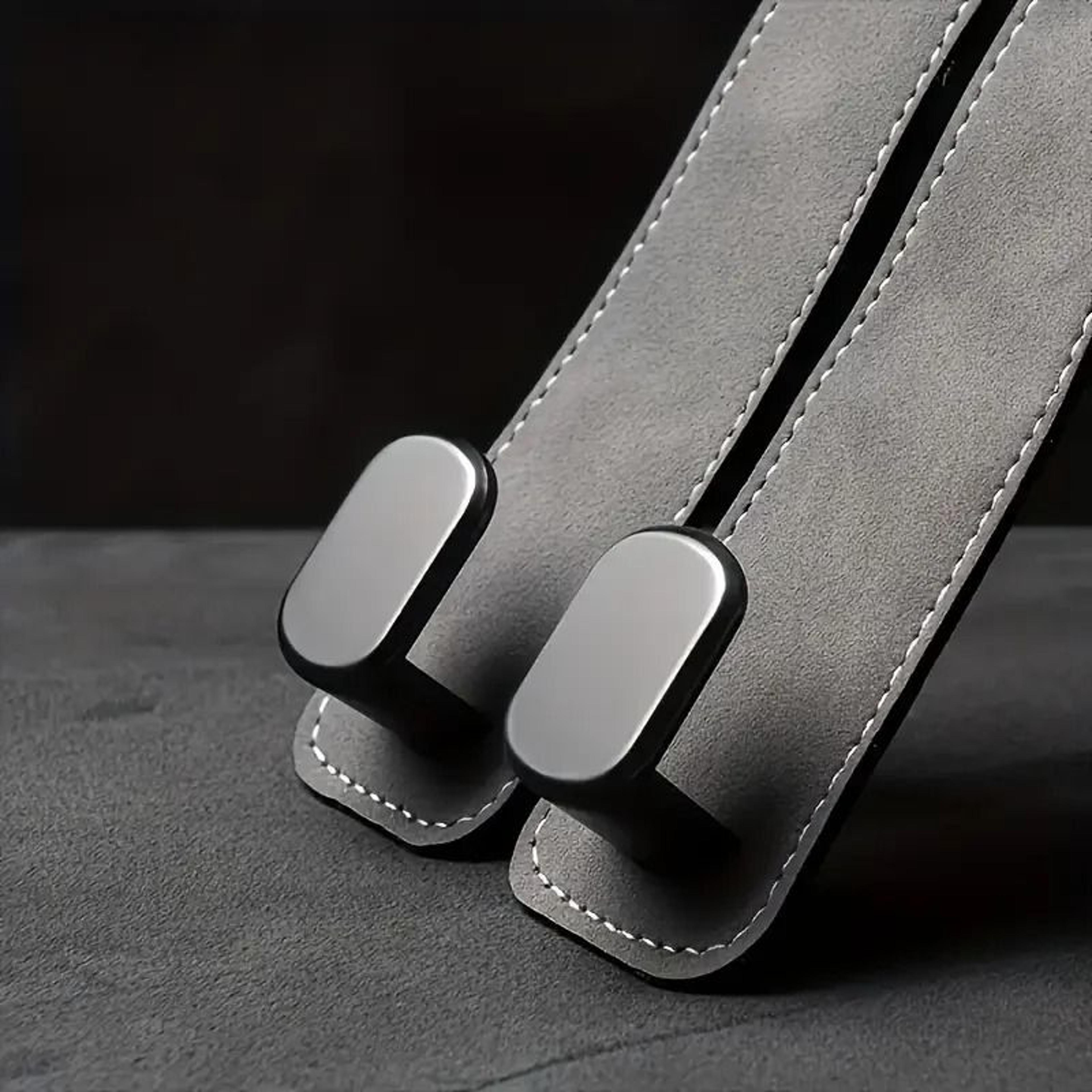 2 In 1 Car Seat Back Cover And Hook Organizer Faux Leather Protector 4