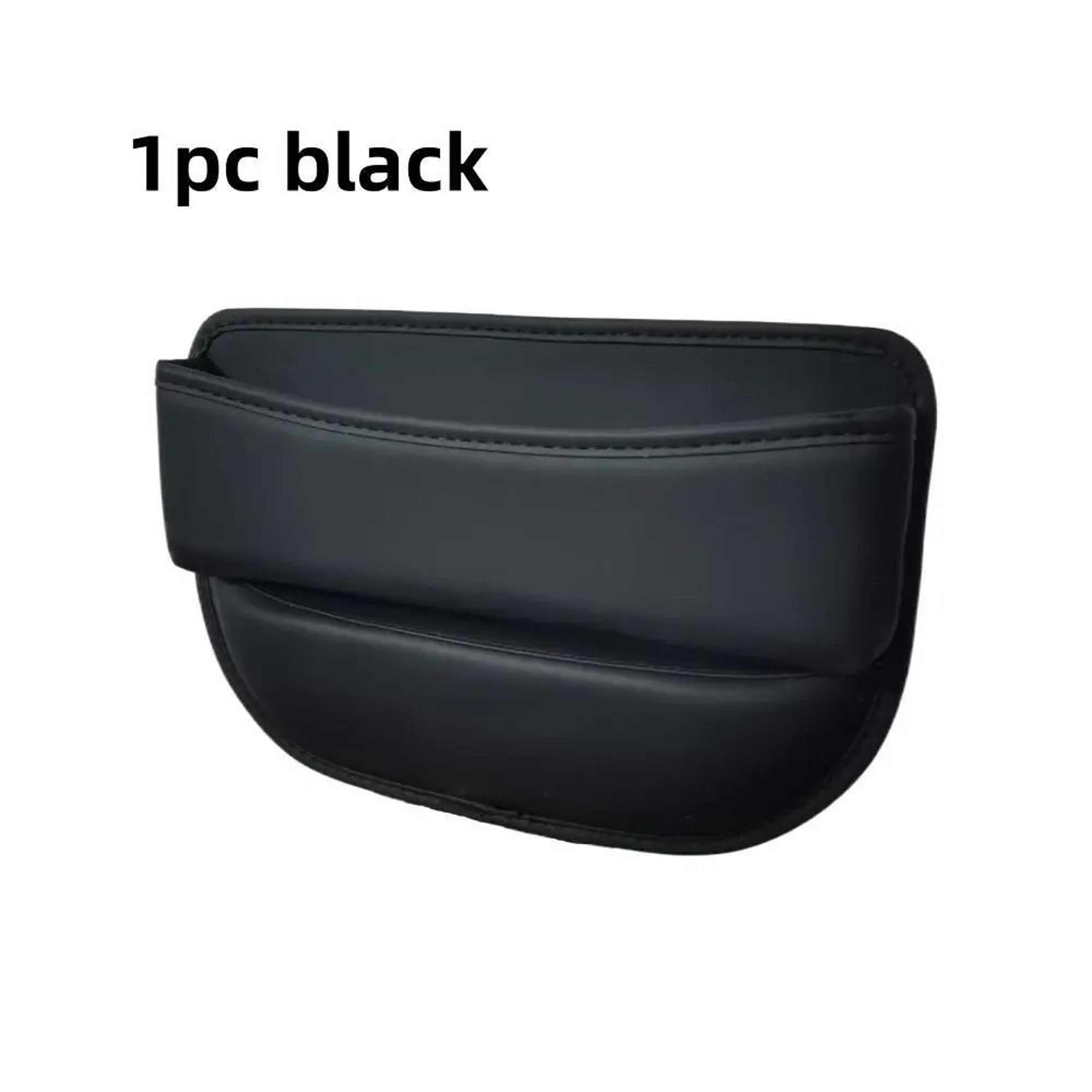 universal pu leather car seat gap organizer console side storage box
