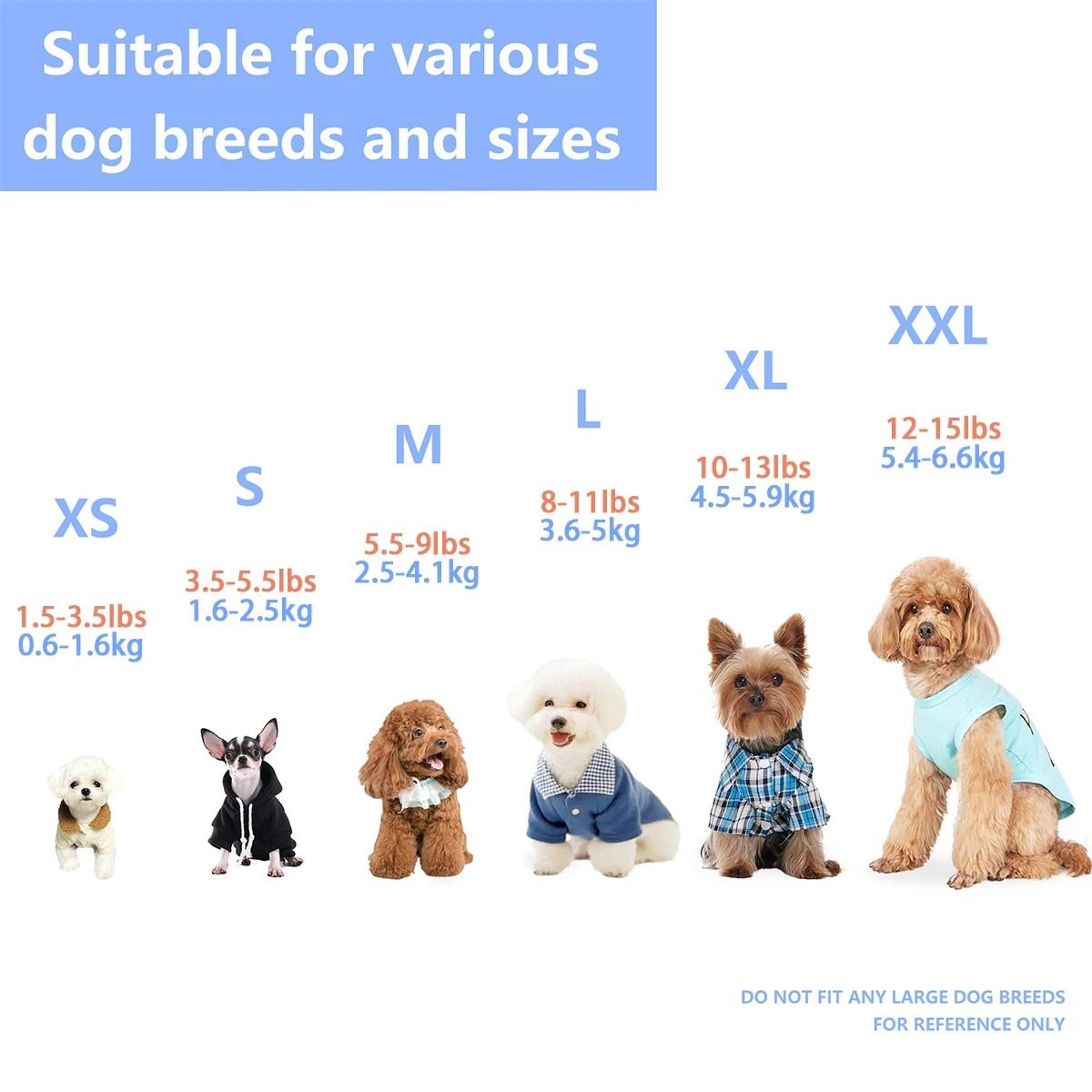 DuckDream Soft Dog Pajamas For Small Dogs And Cats 4