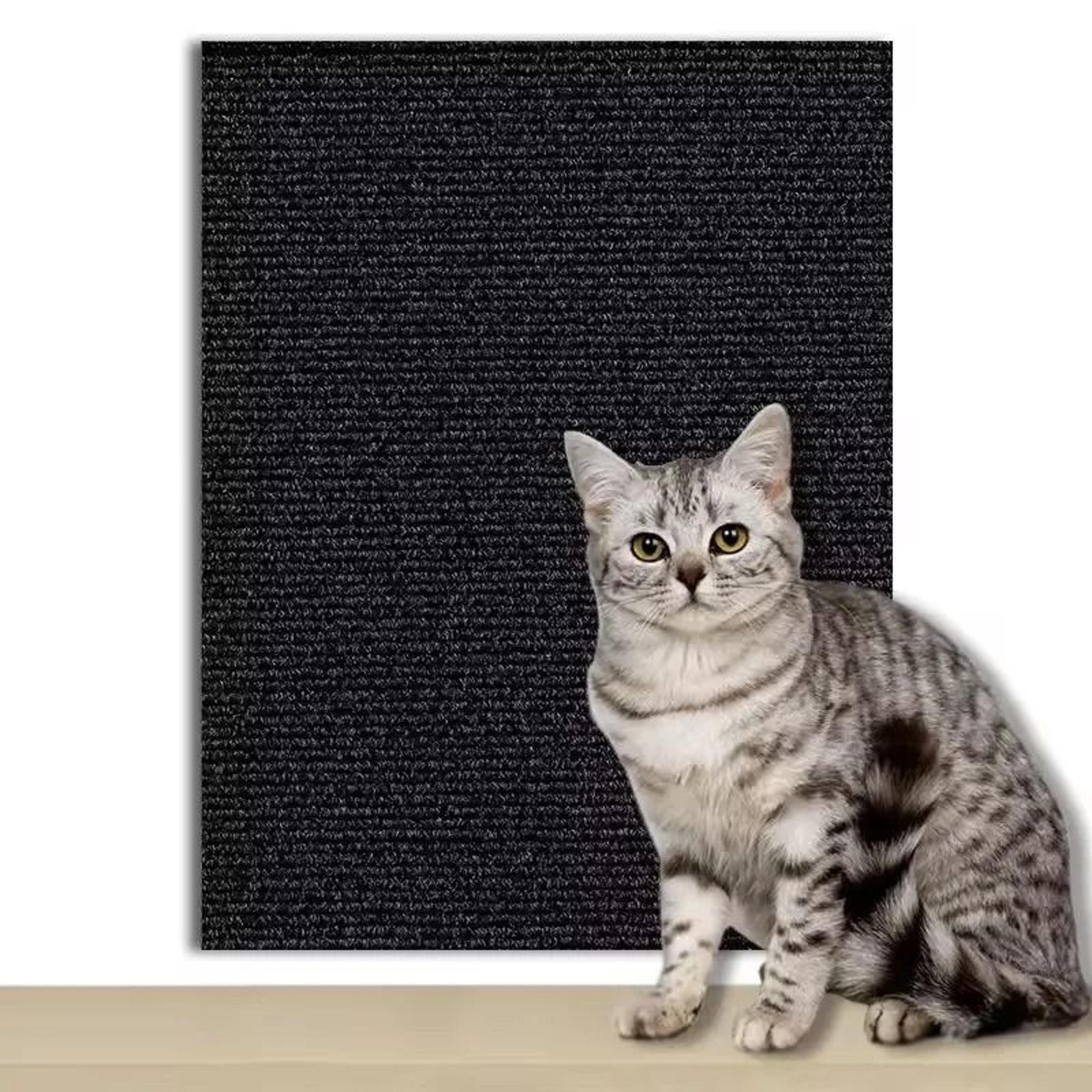 Self Adhesive Cat Scratch Mat Trimmable Sofa Protector Scratching Pad For Furniture 3