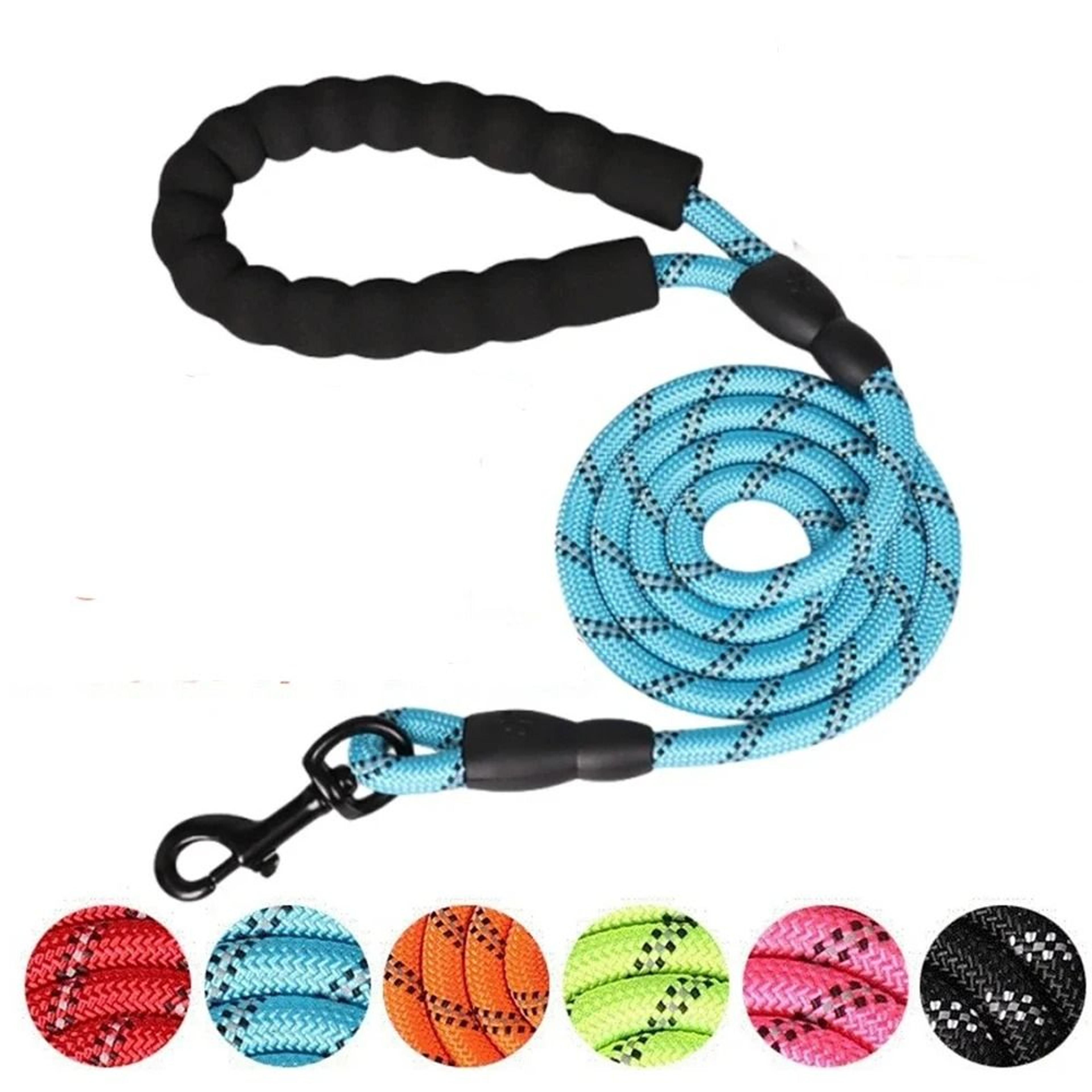 reinforced strong dog leash with soft handle for small medium and large dogs