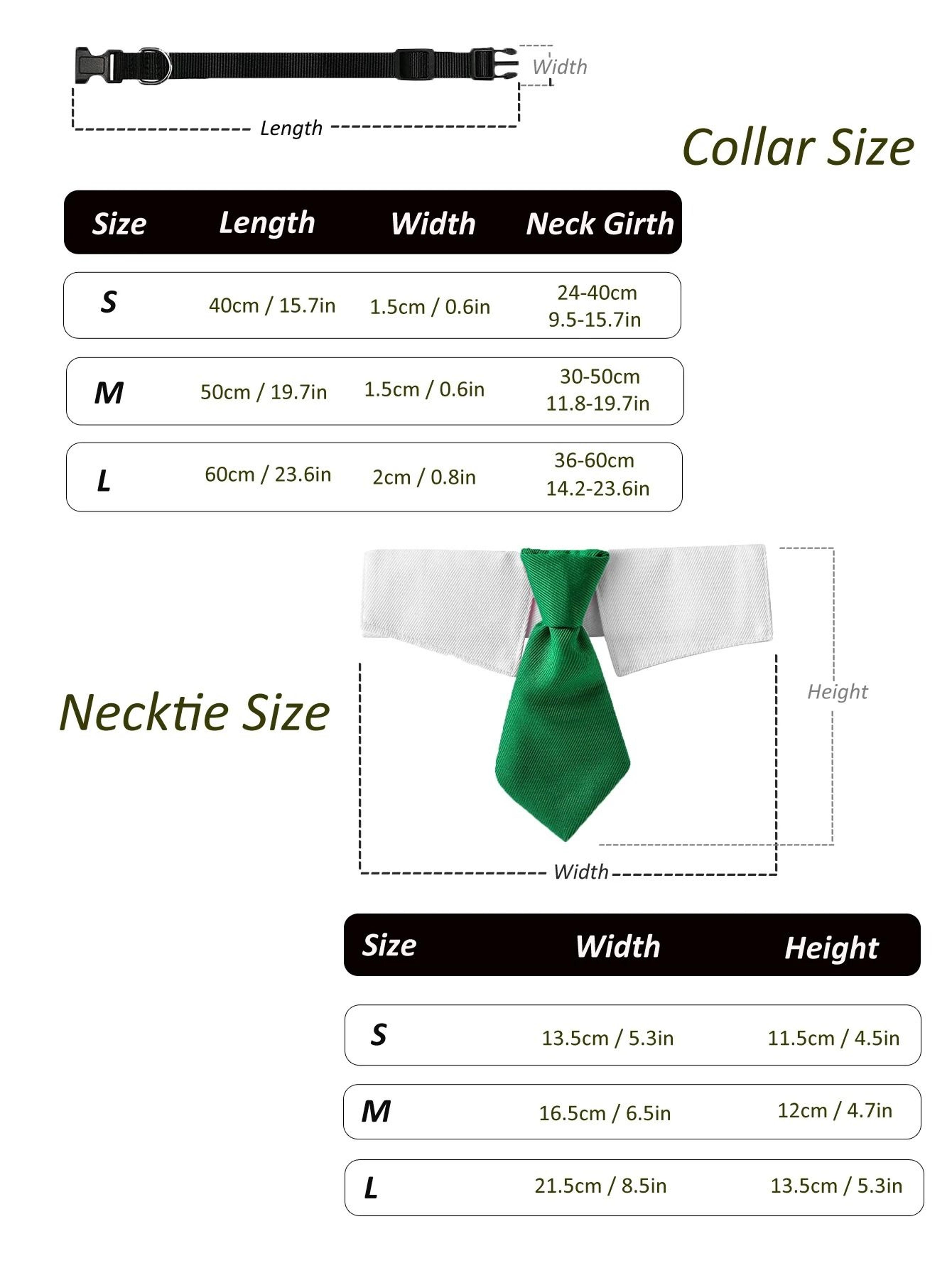 Formal Dog Wedding Collar Stylish Necktie Suit Accessory For Small Medium And Large Dogs 12