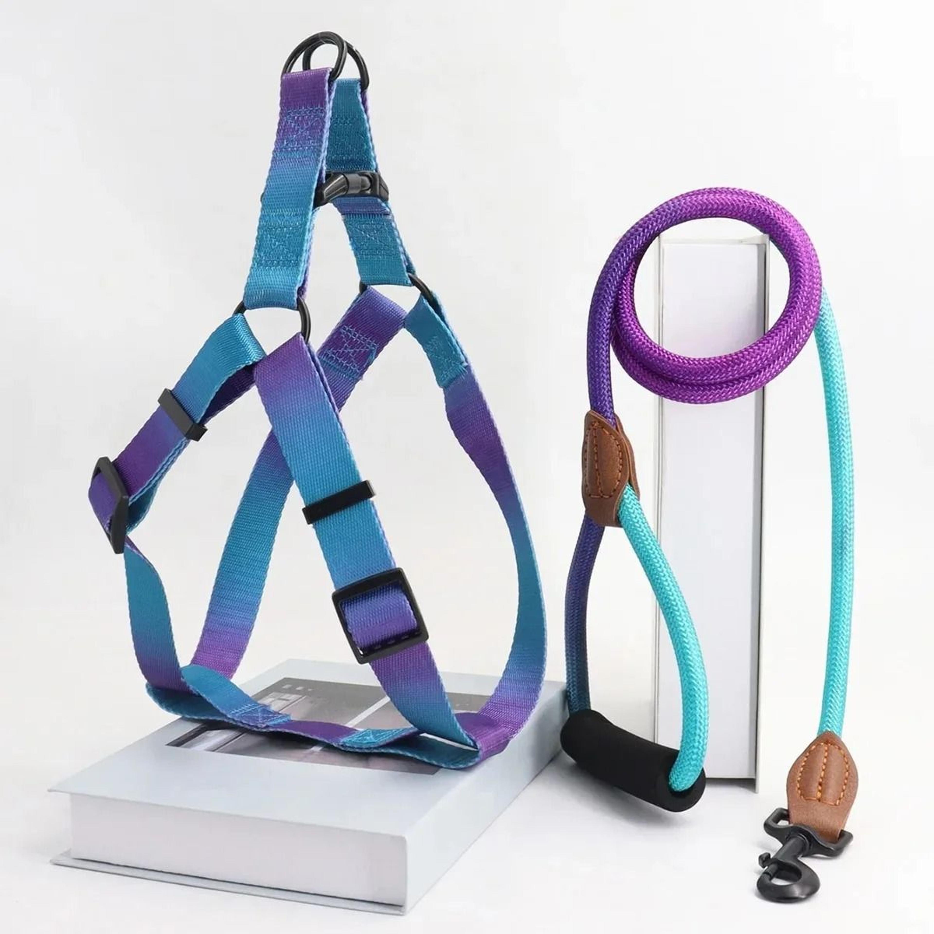 Adjustable Dog Harness And Leash Set For Small Dogs Breathable Puppy Chest Collar Vest 9