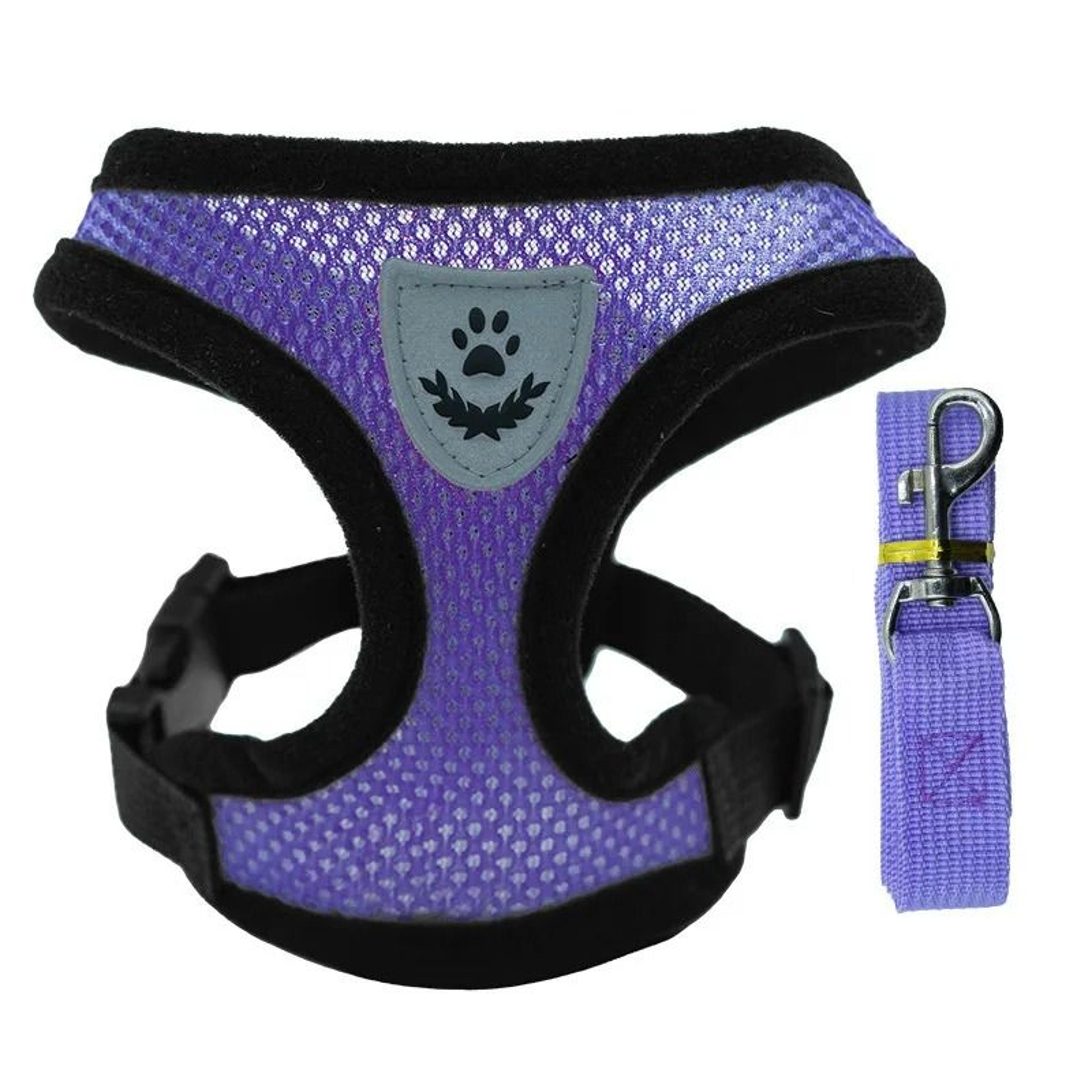 Breathable Summer Dog Harness Vest With Leash For Small Dogs And Cats 8