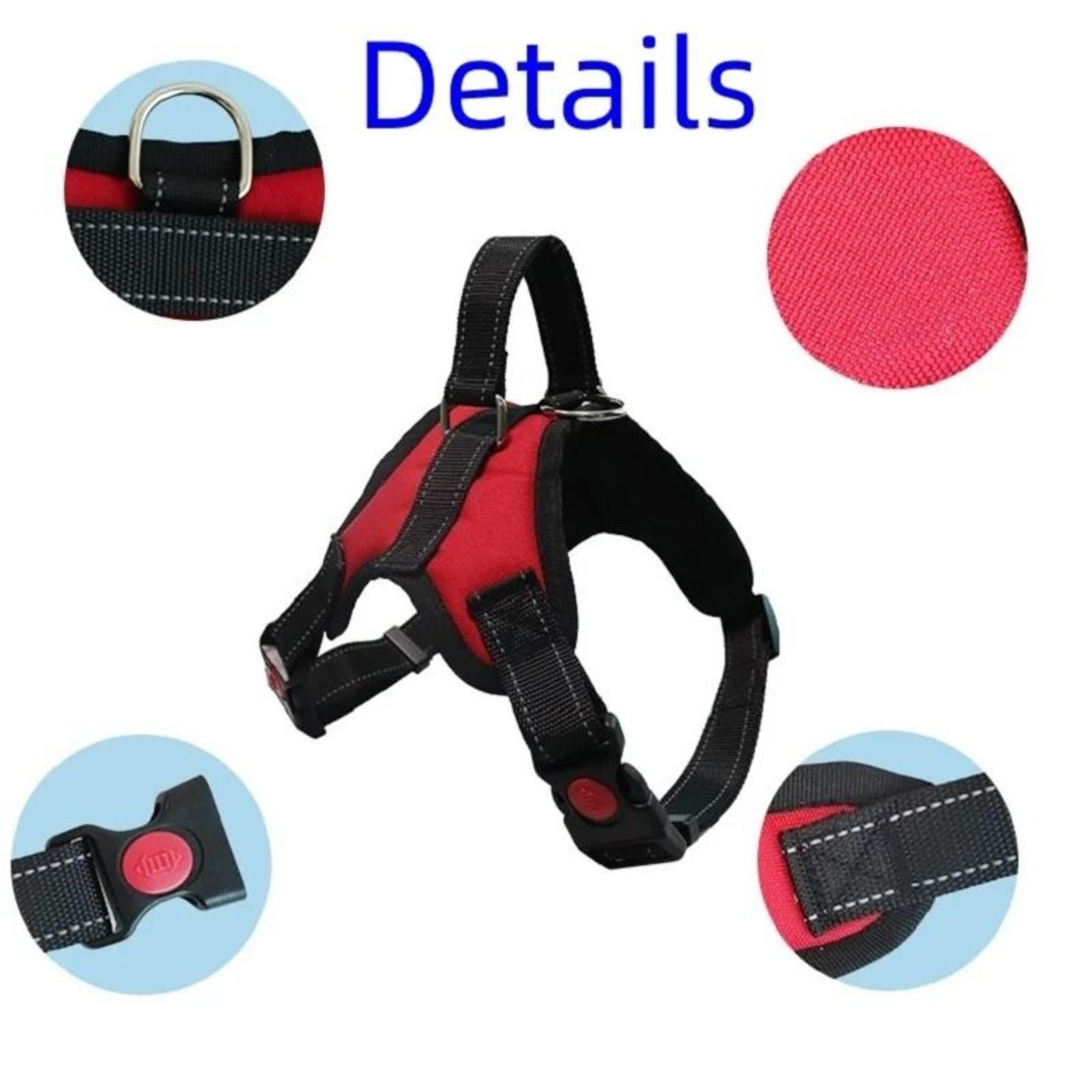 Strong Adjustable Dog Harness Vest For Small Medium And Large Dogs 8