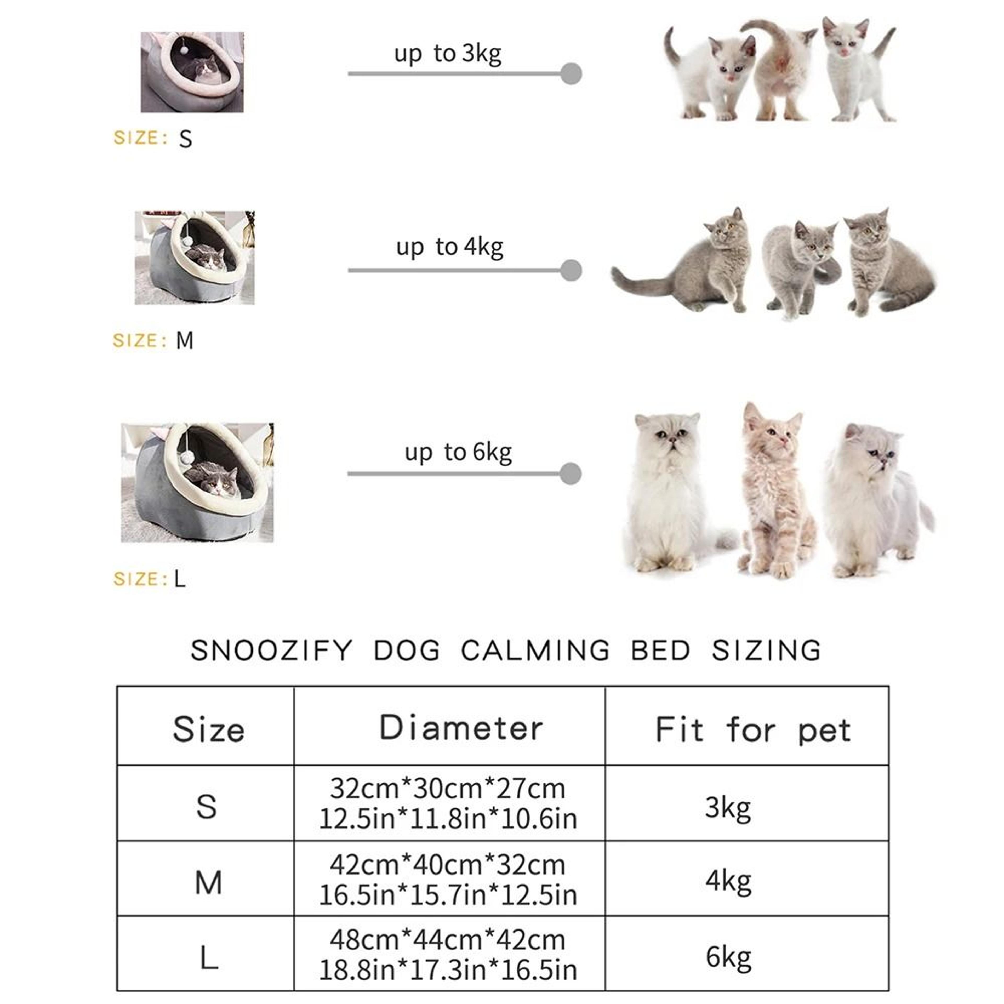 Warm Semi Closed Cat Nest Bed Cozy Four Seasons Pet Sleeping House For Cats 3