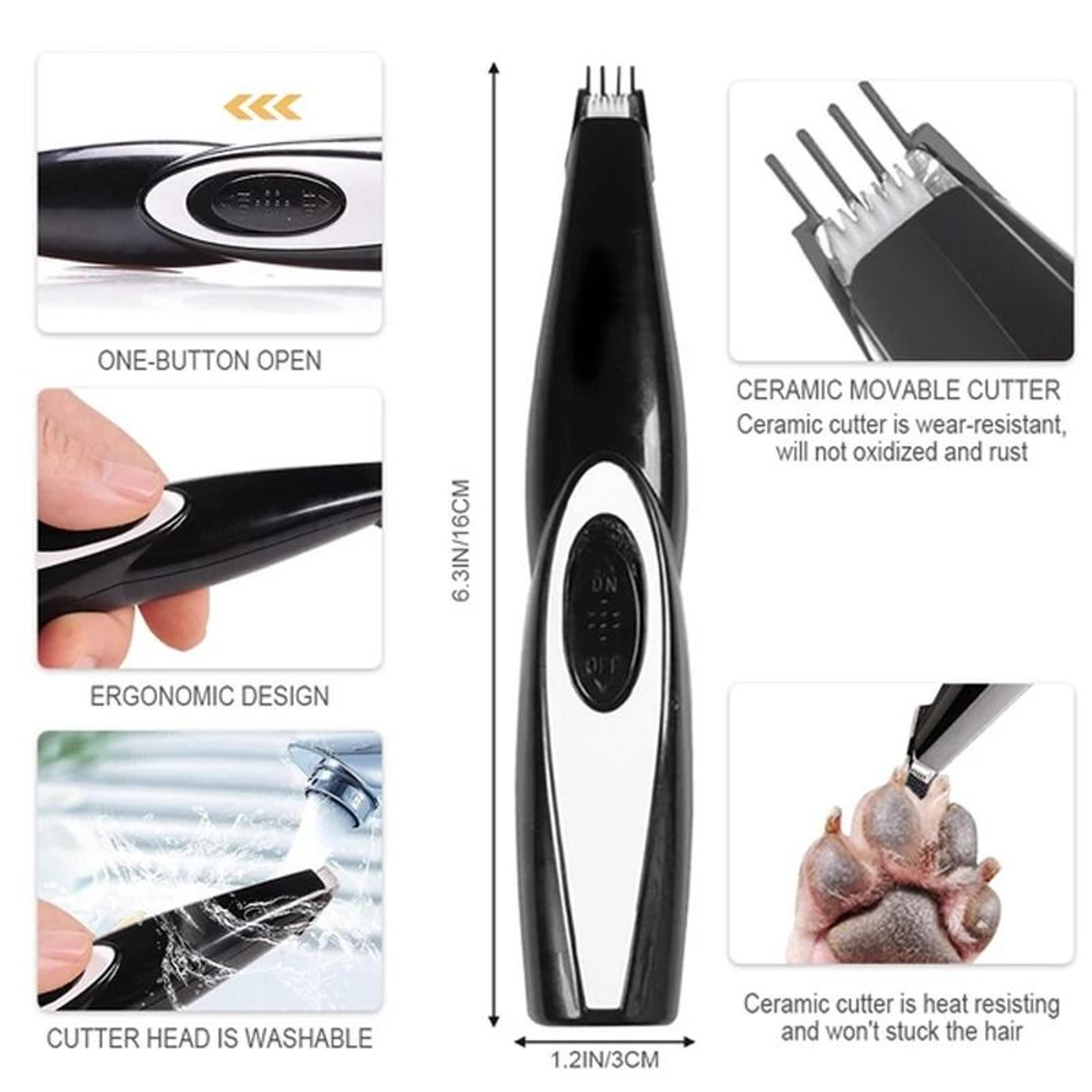 Rechargeable Electric Pet Grooming Clipper Kit For Dogs And Cats 5