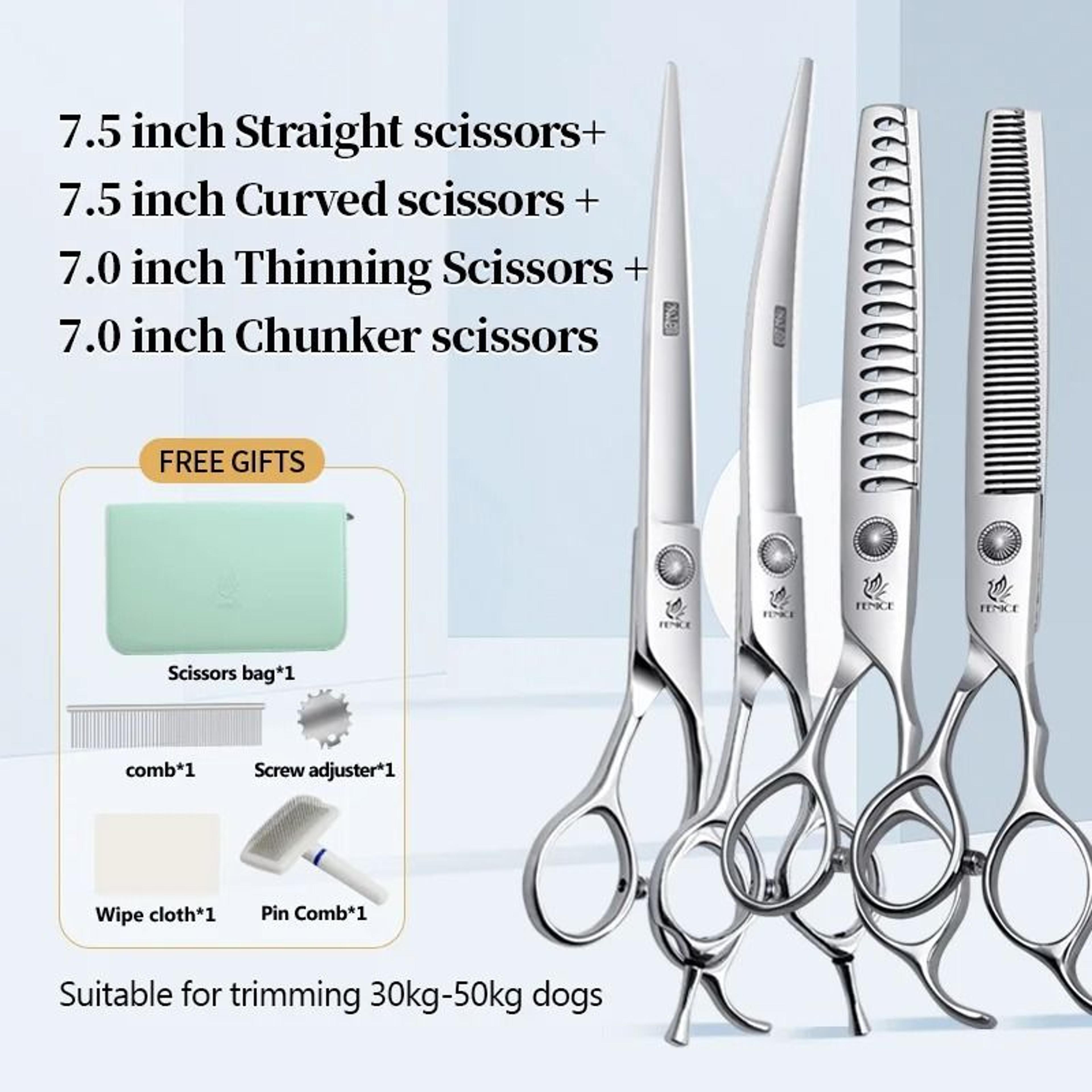 Fenice Professional Pet Grooming Scissors Set For Dogs And Cats 21