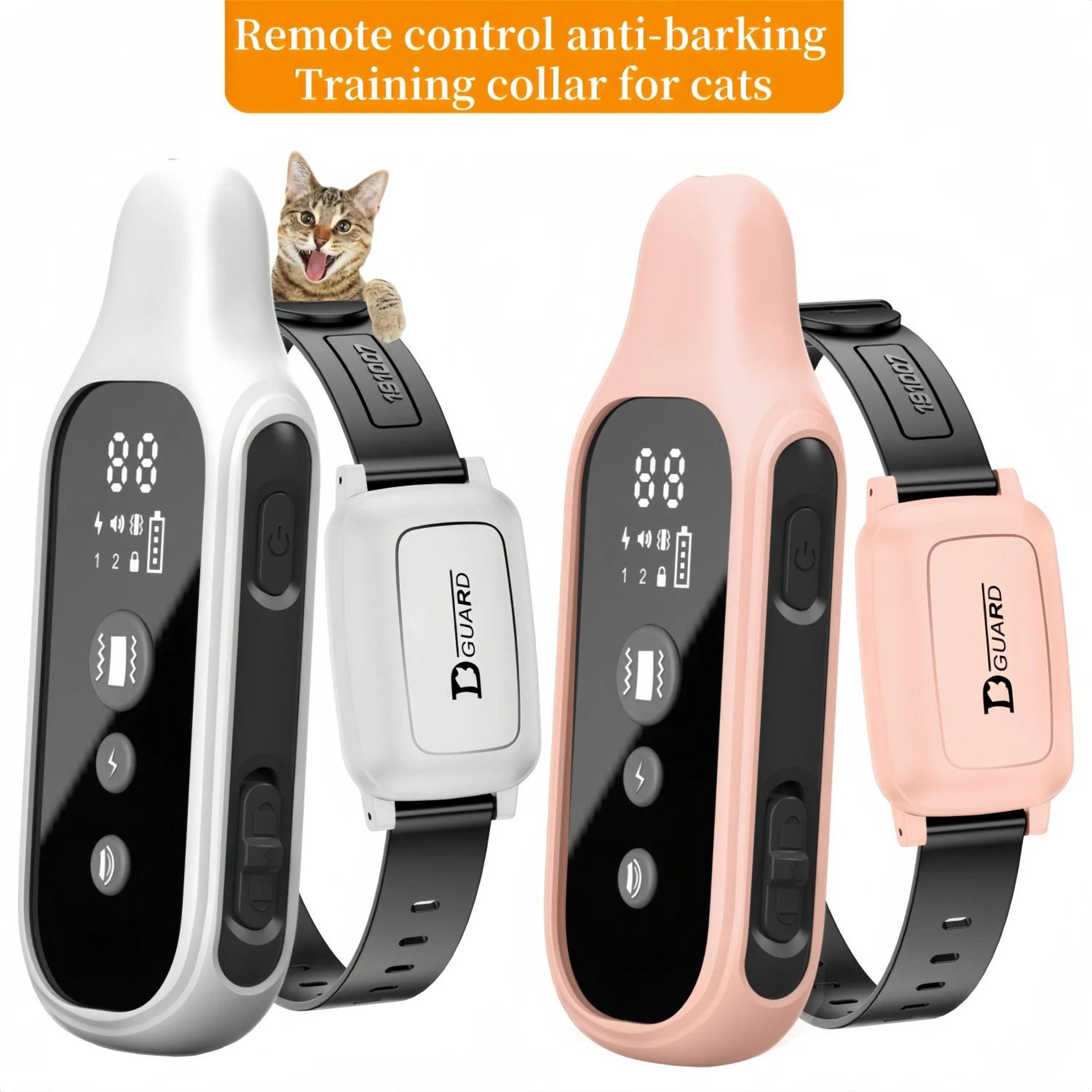 remote cat training collar with adjustable modes and long range control