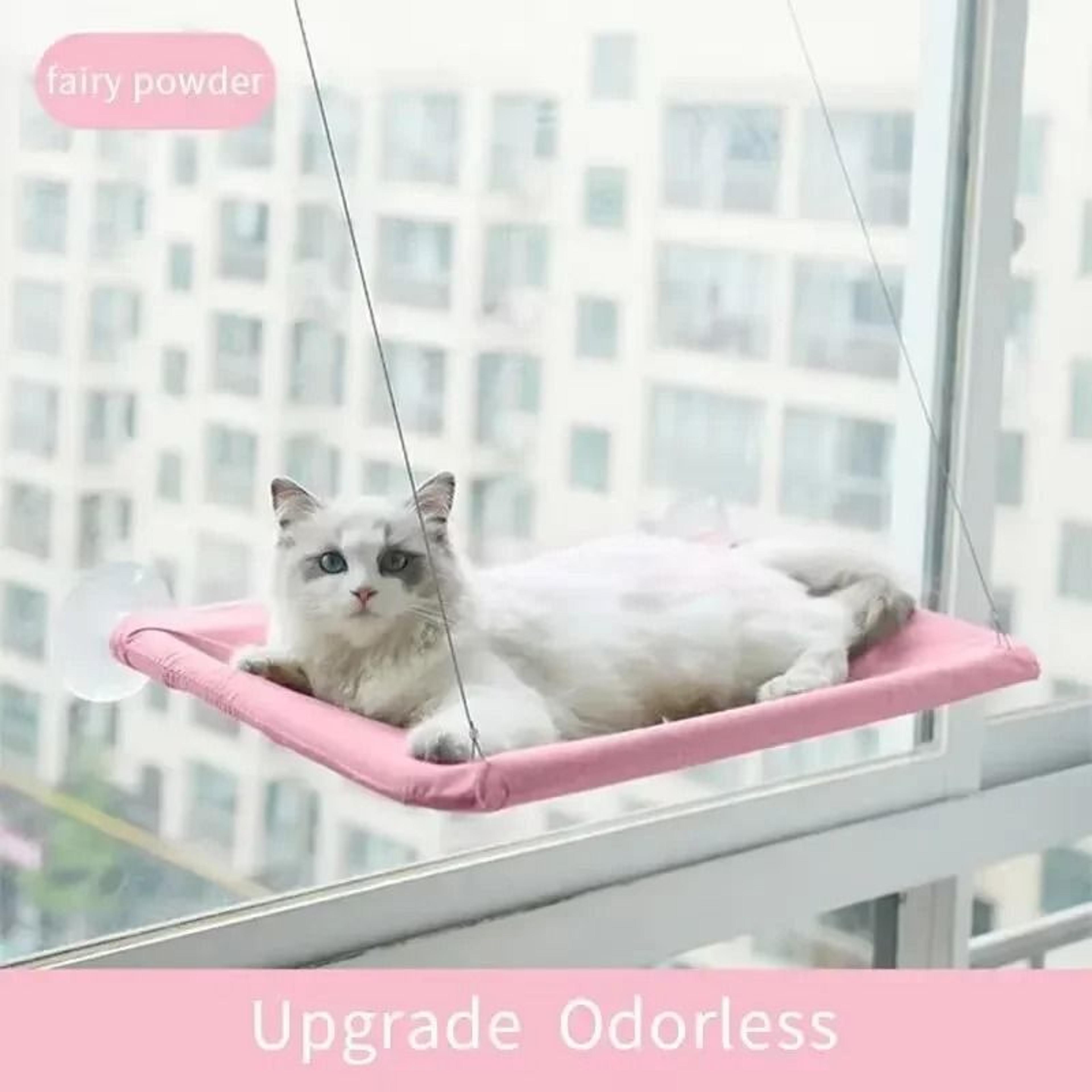 Ultra Soft Cat Window Hammock Bed Cozy Mounted Perch For Indoor Cats 0