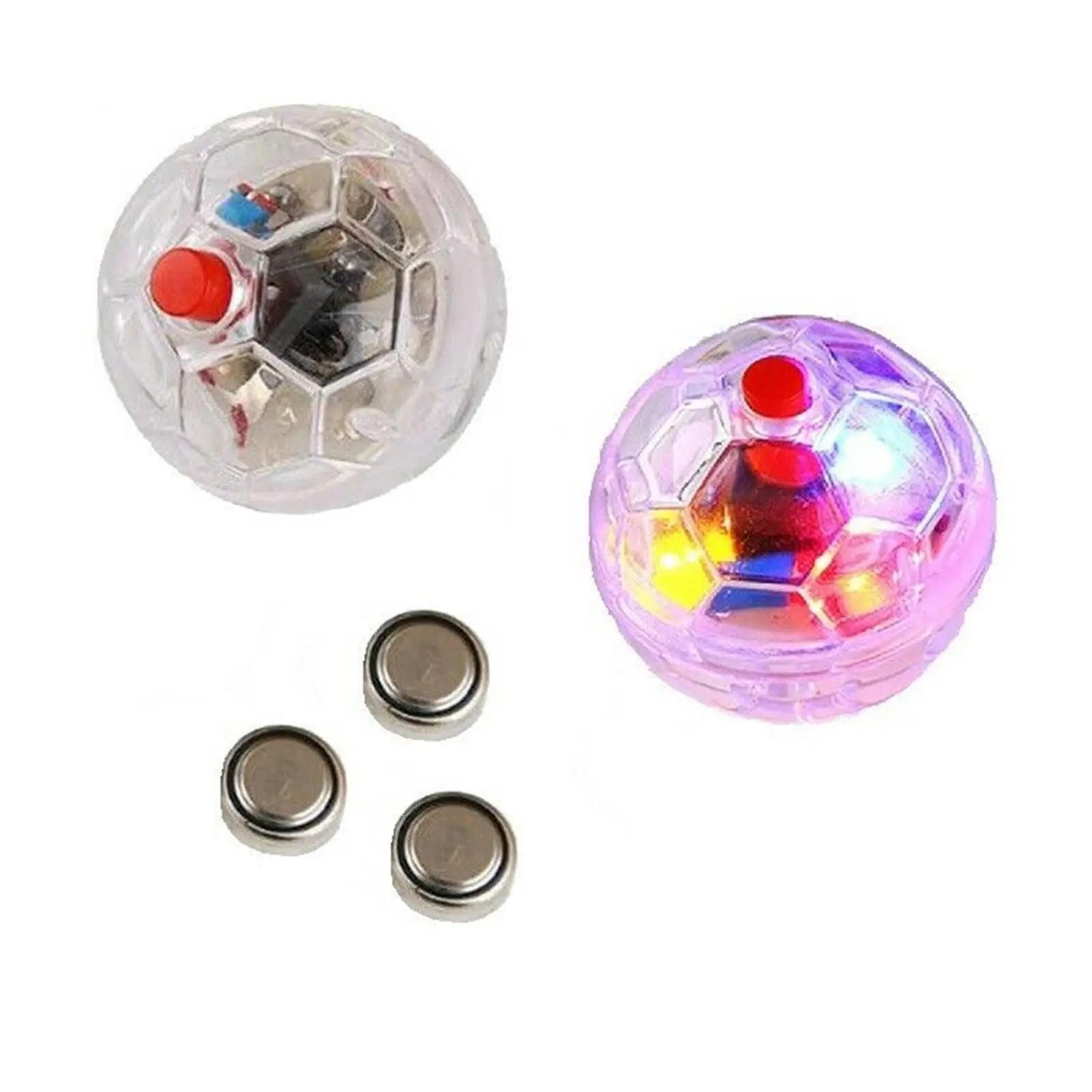 Cat Motion Activated LED Flash Ball Interactive Pet Toy Set 5