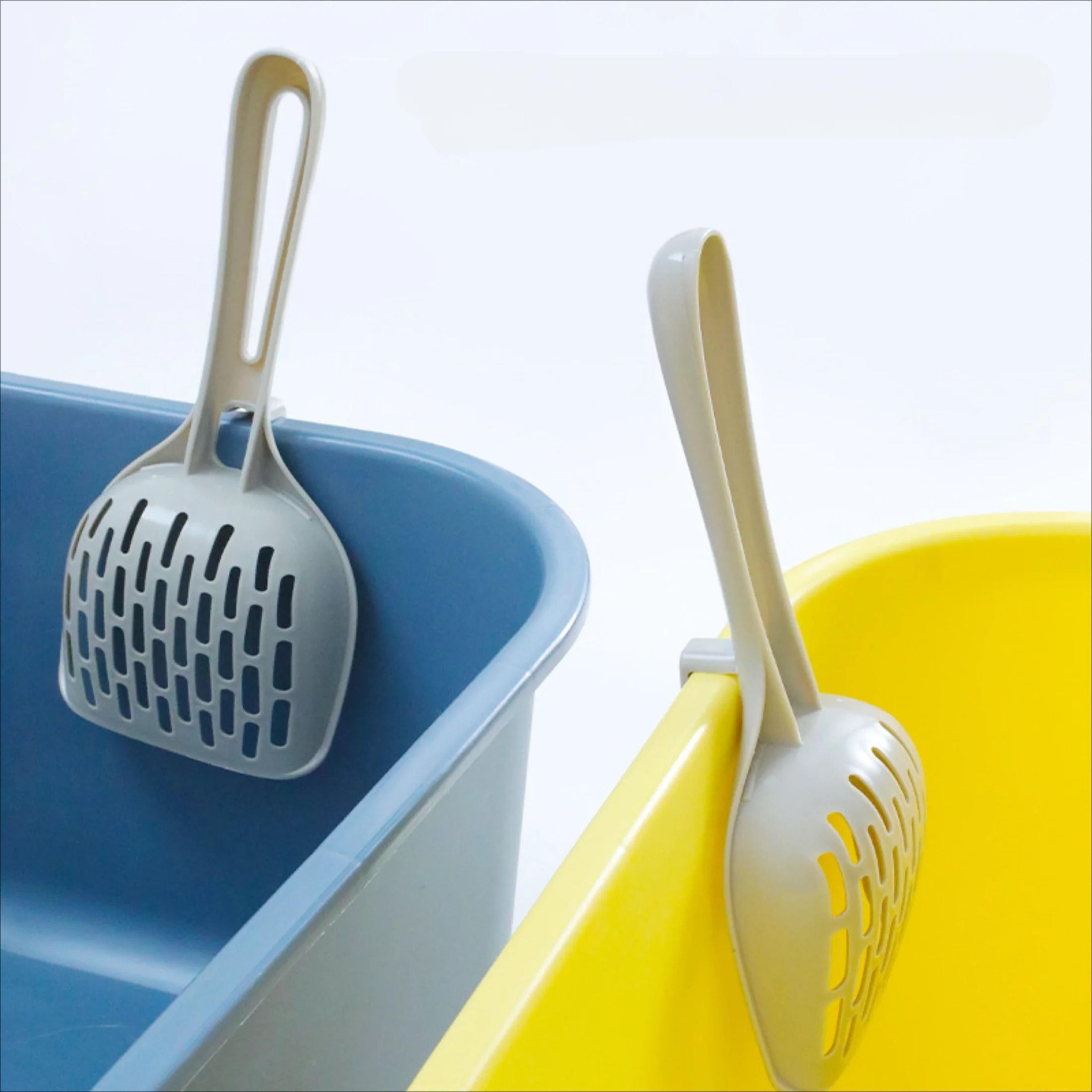 Self Cleaning Cat Litter Scoop With Storage Base 3