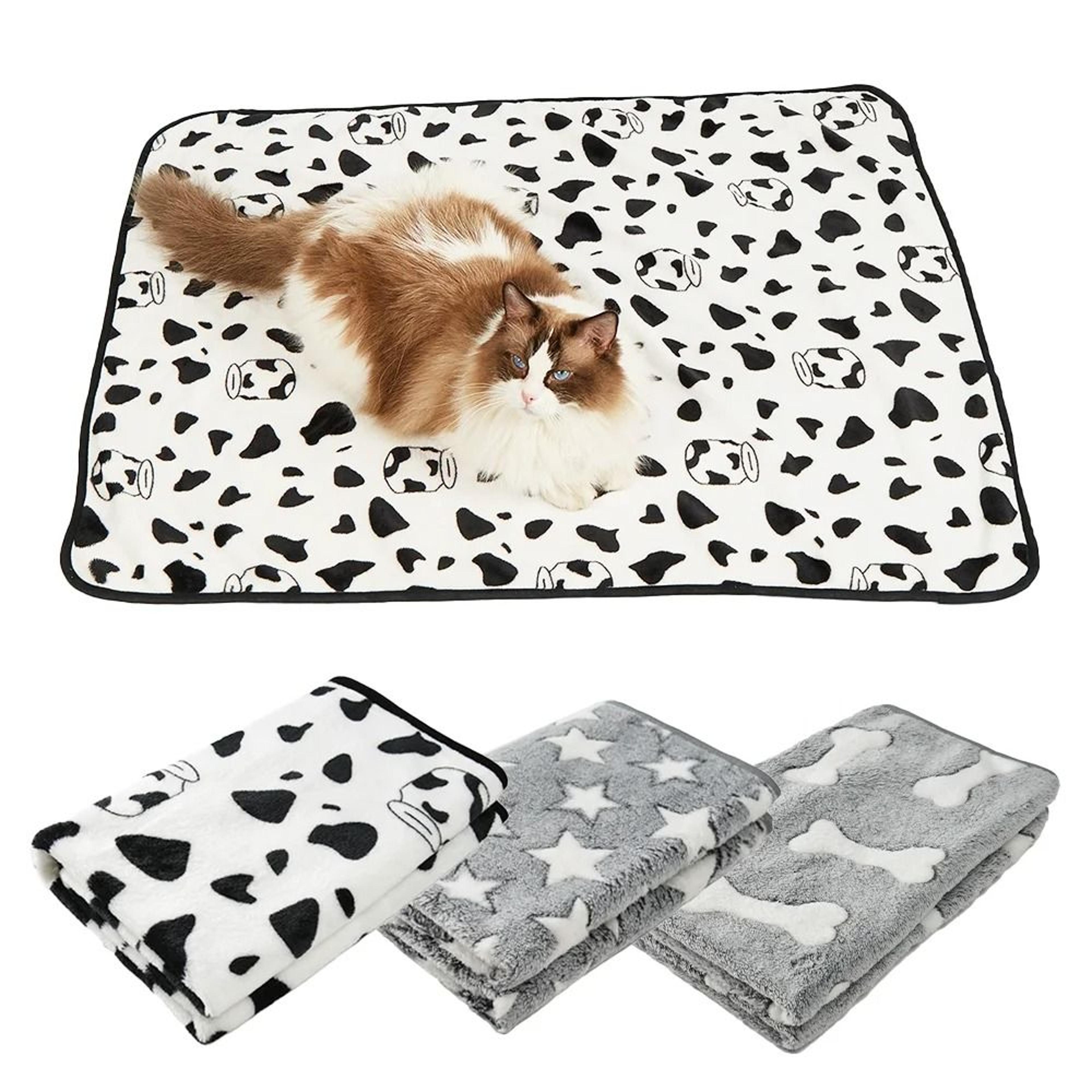 Warm Plush Pet Blanket Bed Mat For Cats And Small Dogs 0