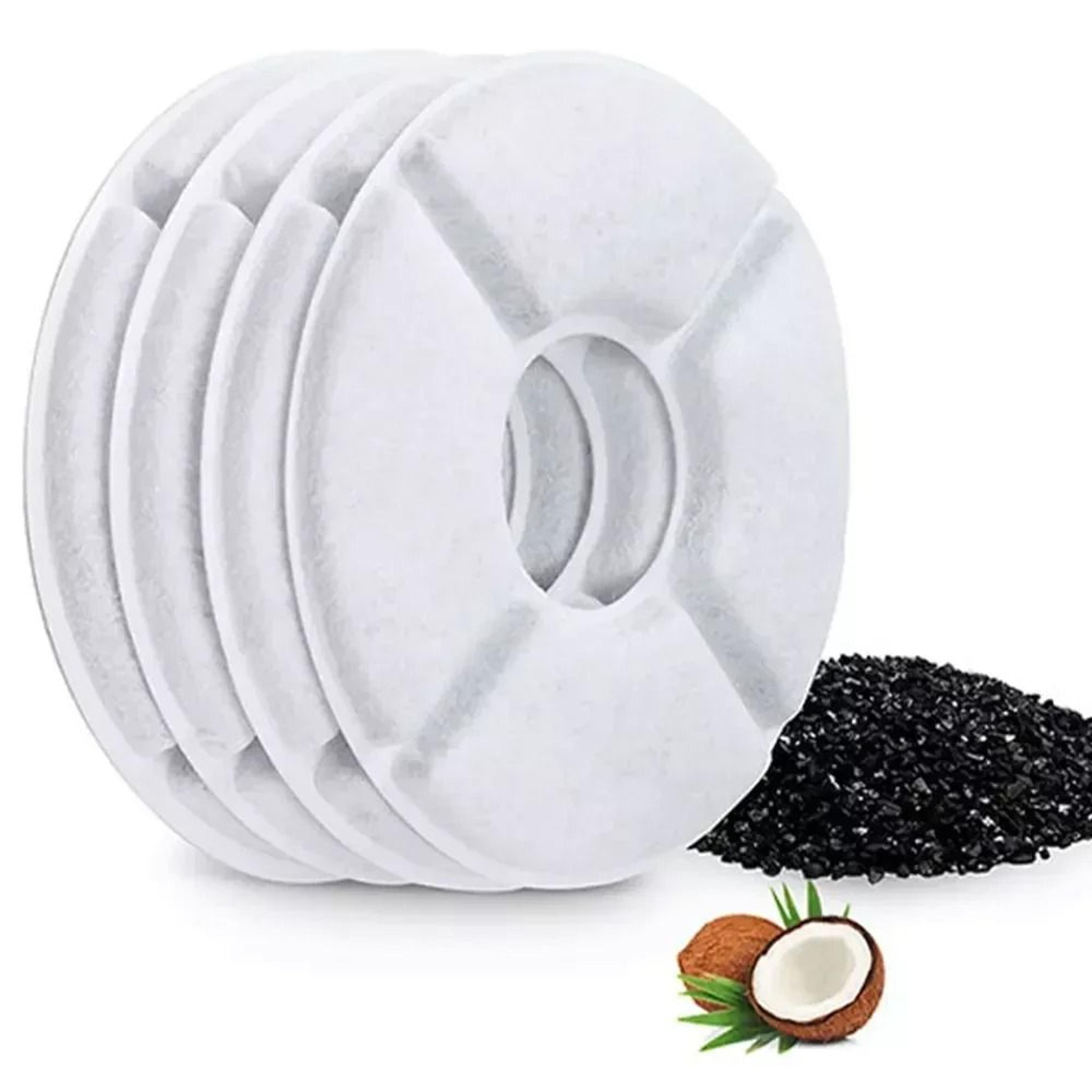 12 Pack Activated Carbon Cat Water Fountain Replacement Filters 5