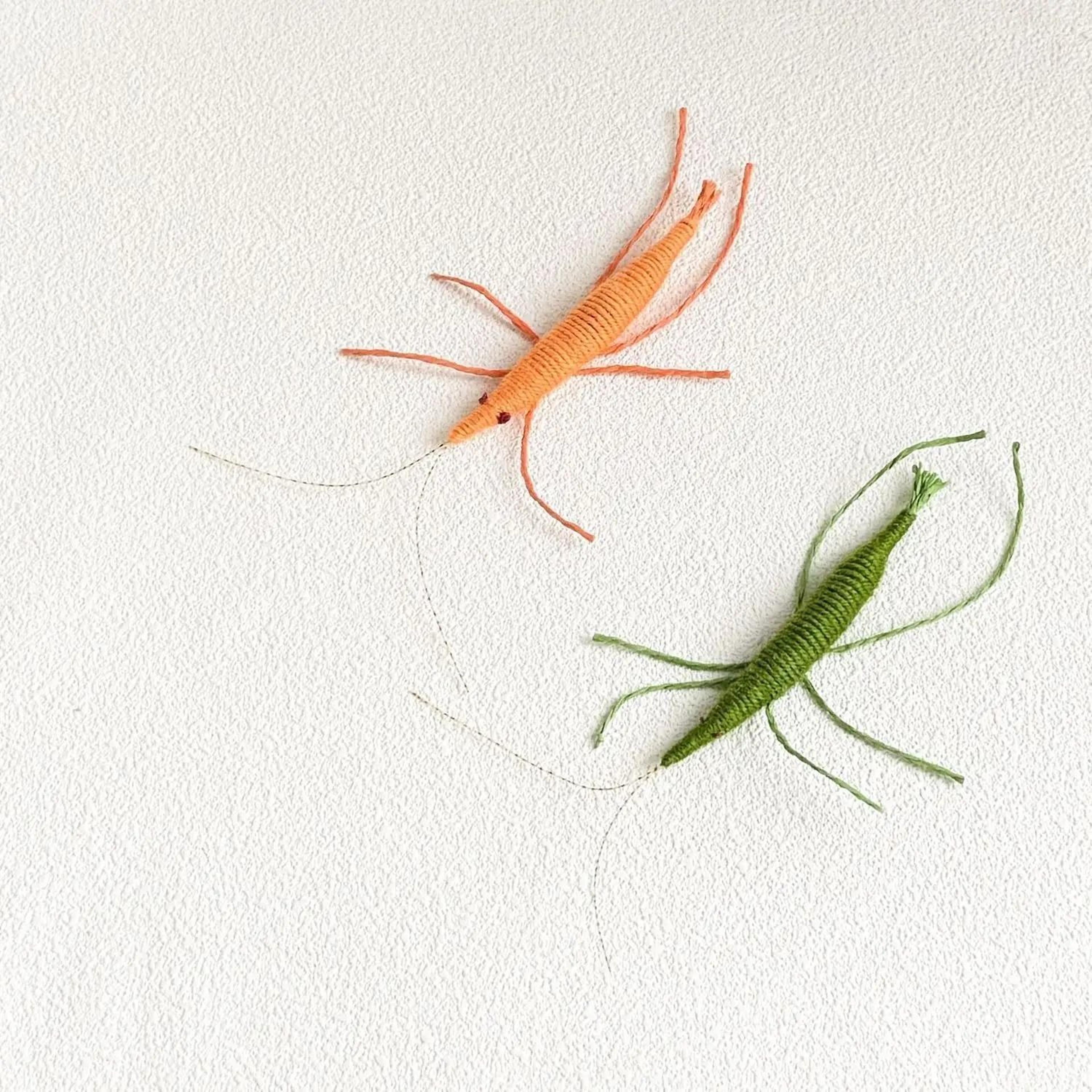 Woolen Catnip Prawn Toy For Interactive Cat Play 5