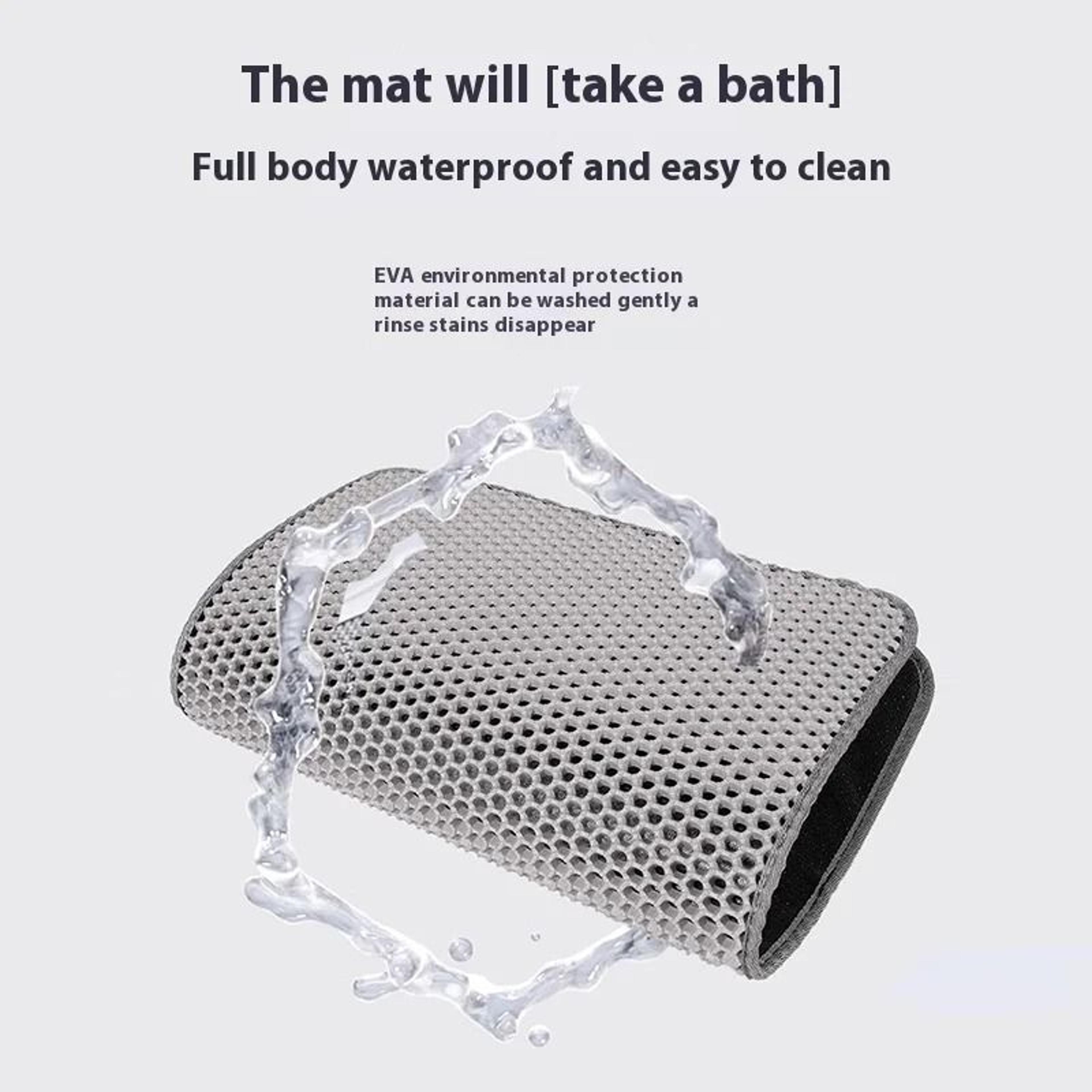 Waterproof Double Layer Cat Litter Mat For Easy Clean Floors 5