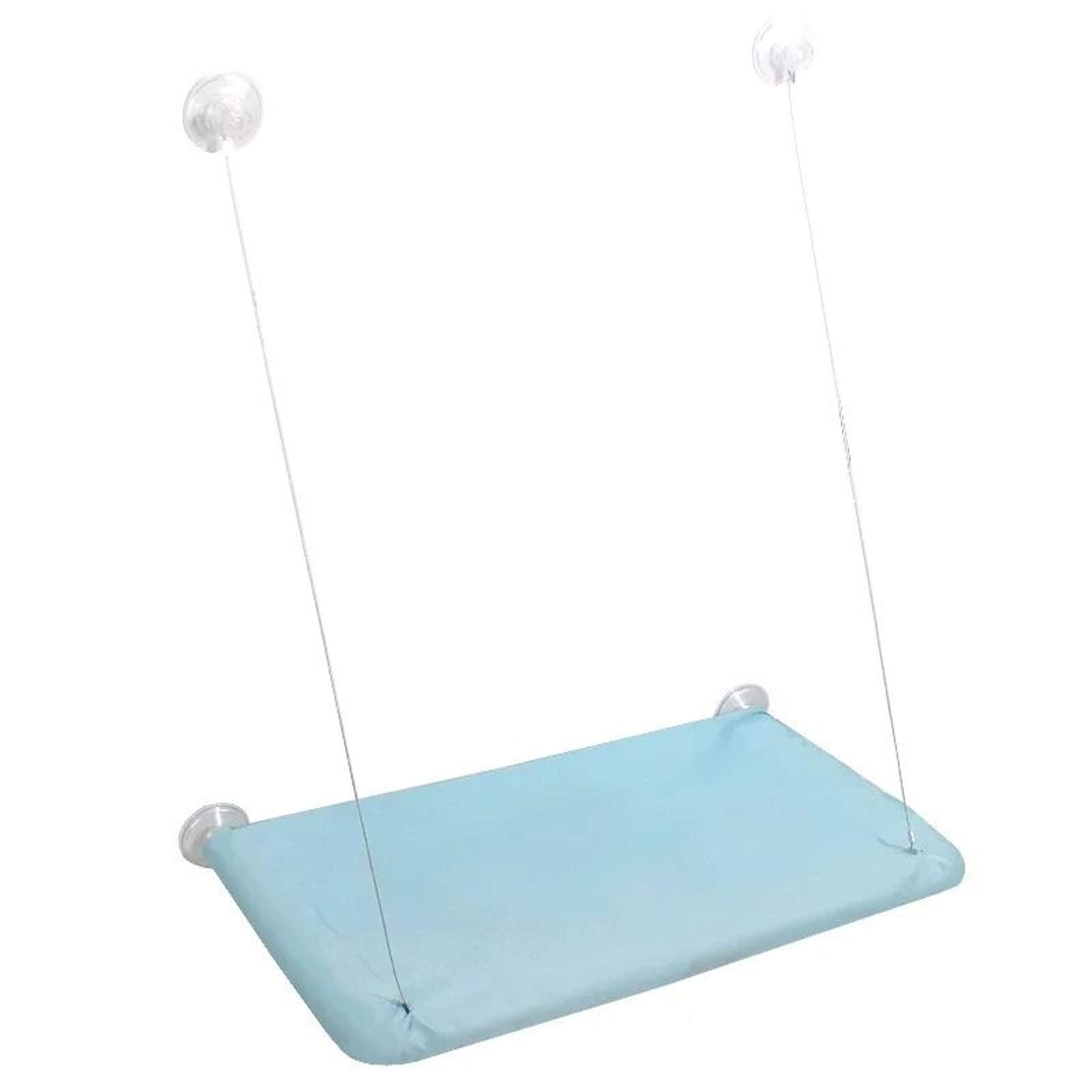Sunny Window Hanging Cat Hammock Bed With Climbing Frame Support 3
