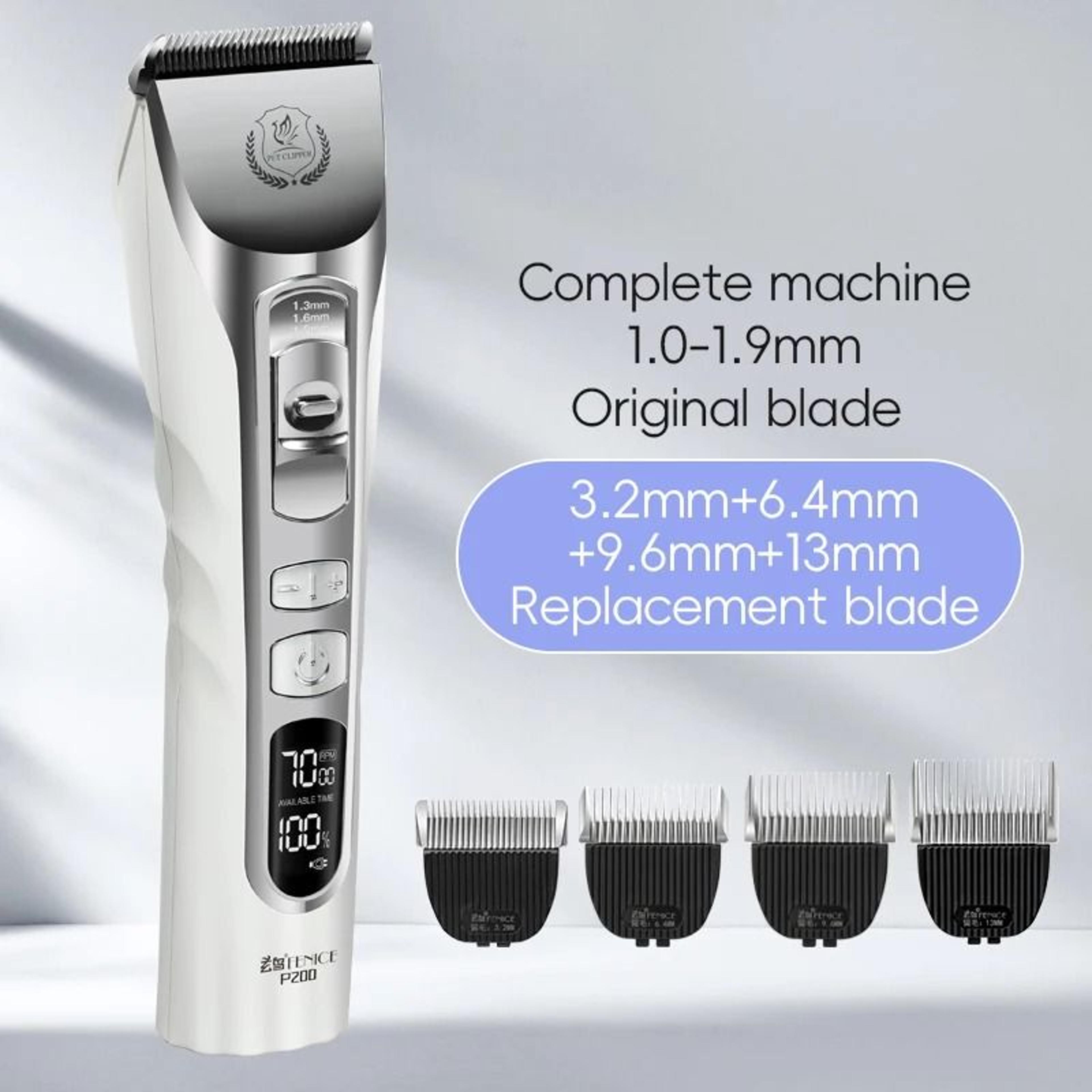Fenice Cordless Pet Grooming Clippers With LCD Display 18