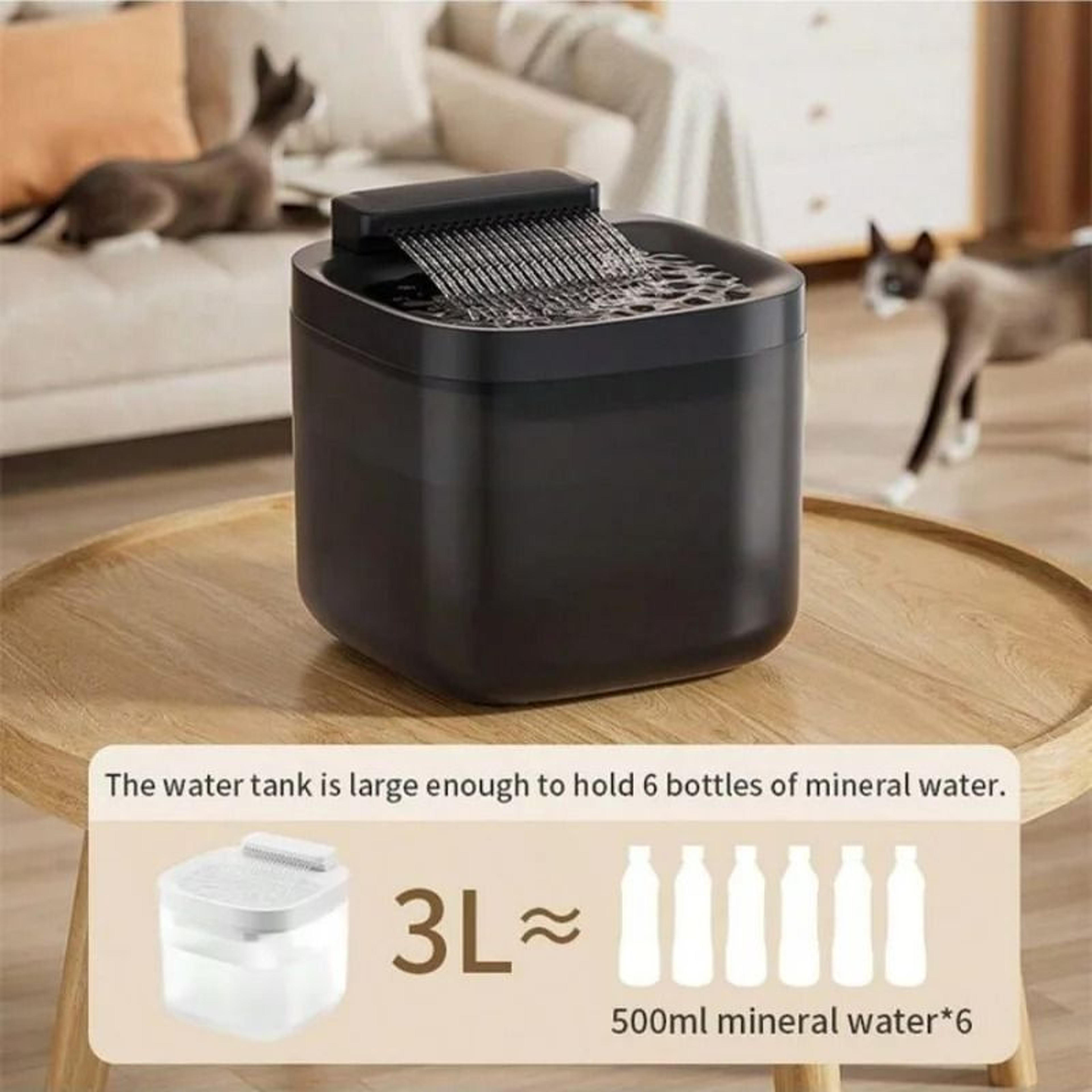 Automatic Pet Water Fountain 3L Circulating Drinking Fountain With Filters For Cats And Dogs 9